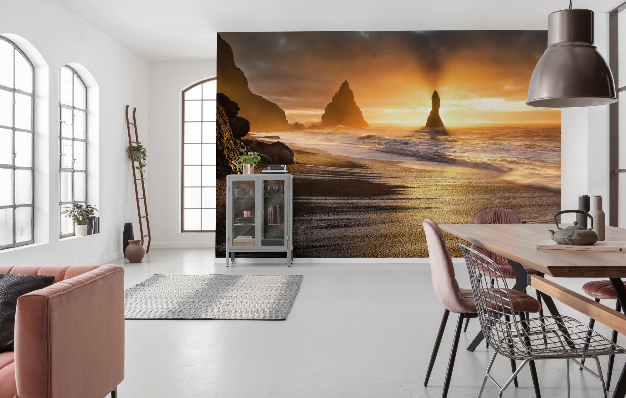 Komar Vliestapete »Digitaldruck Vlies - Red Planet - Größe 450 x 280 cm«, bedruckt, Wohnzimmer, Schlafzimmer