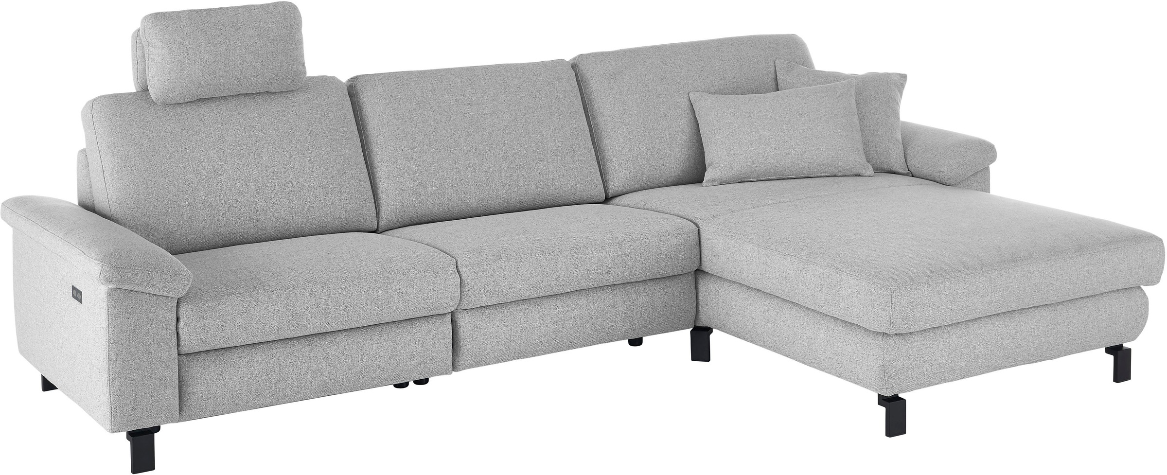 3C Candy Ecksofa »Mainau L-Form« Relaxfunktion im 1,5-Sitzer, motorische Schlaffunktion in Longchair
