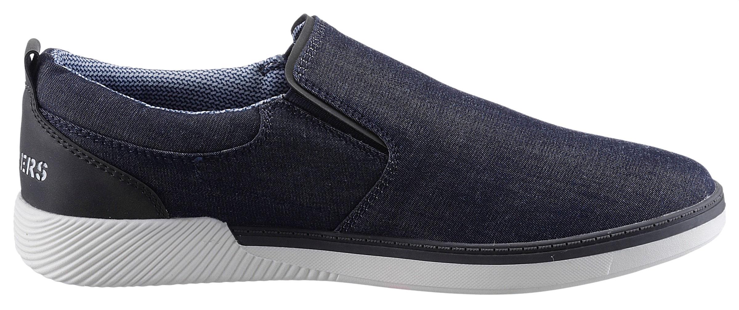 Dockers by Gerli Slipper, Slip-On Sneaker, Freizeitschuh, Schlupfschuh, Stretcheinsätze