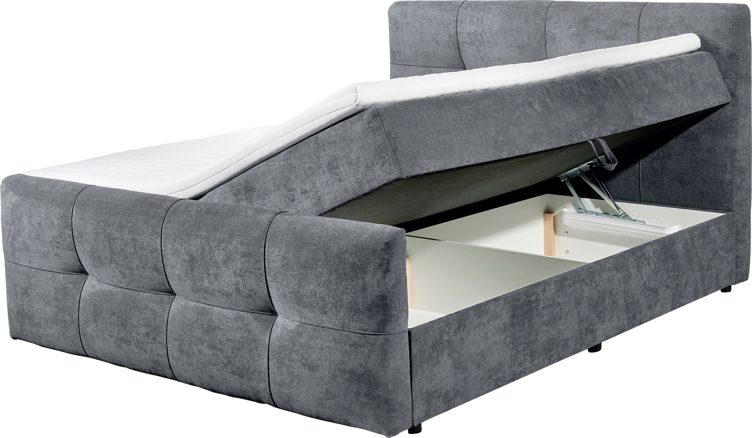 ED EXCITING DESIGN Boxbett »Winnipeg«, (5 St.), inkl. zwei Bettkästen und Topper