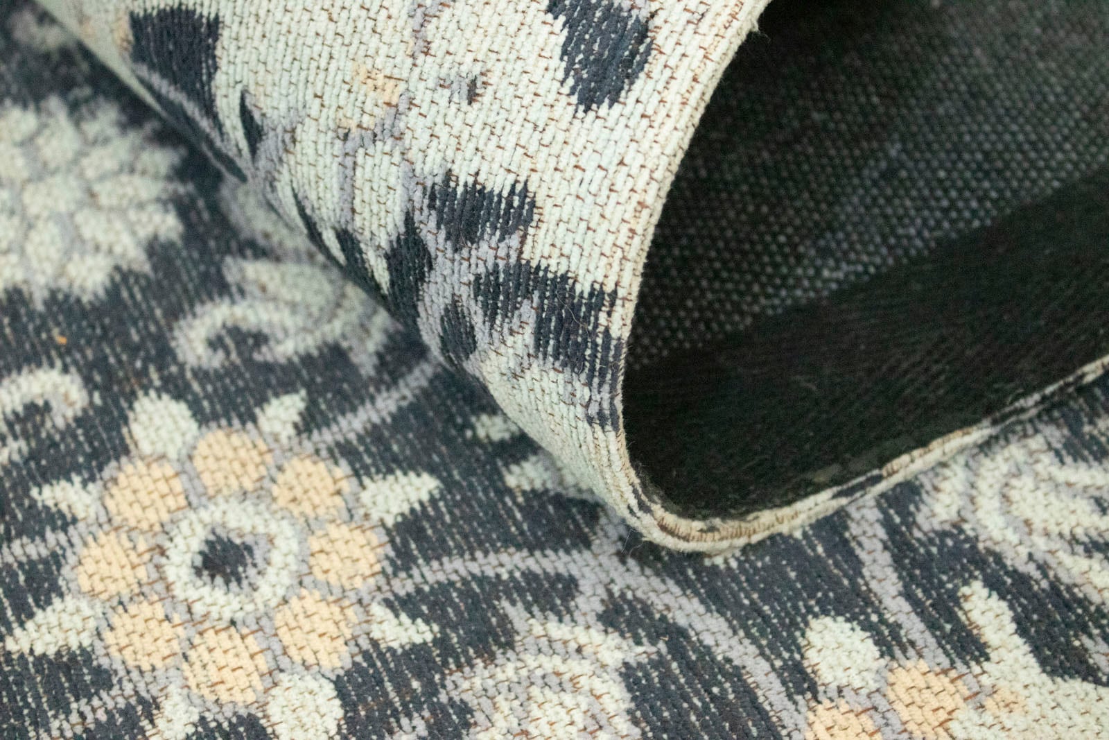 morgenland Teppich »VINTAGE COMET«, rechteckig, 6 mm Höhe, Kurzflor, Viskose, Shabby, Wohnzimmer