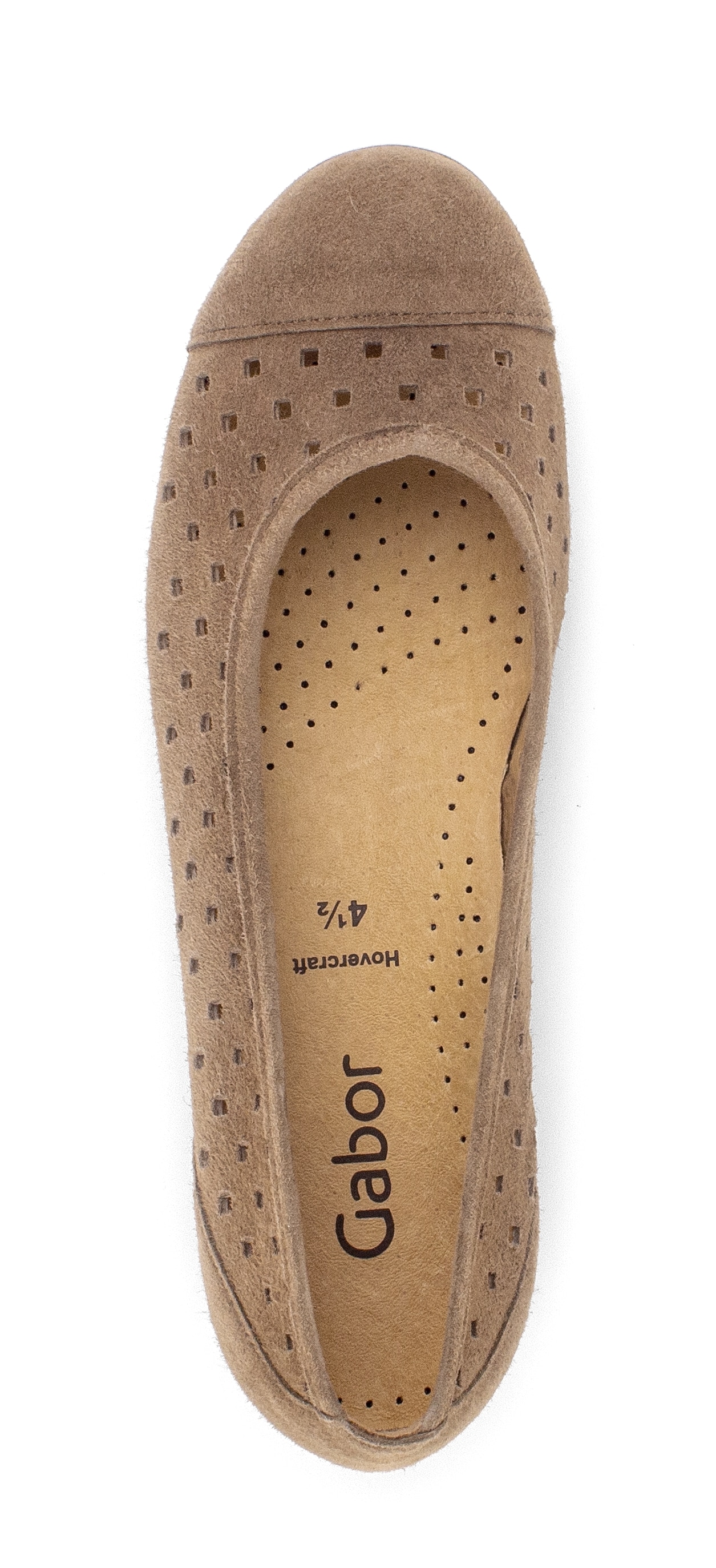 Gabor Ballerina  Komfortschuh, Schlupfschuh mit sommlicher Lochung
