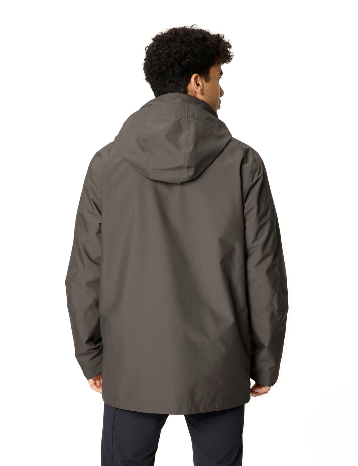 VAUDE 3-in-1-Funktionsparka »MEN'S IDRIS 3IN1 PARKA IV« 2 Stk. tlg. mit regulierbarer Kapuze, mit drei Taschen, Innenjacke aus Fleece
