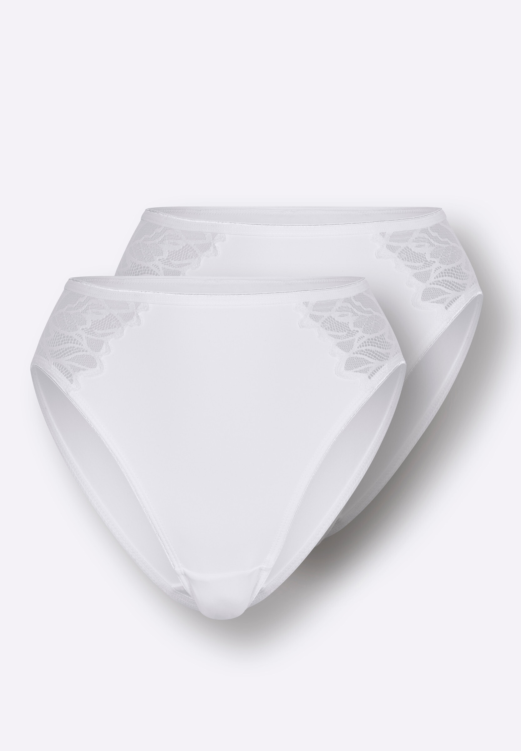 Witt Jazz-Pants Slips »Jazzpants Jazzpants mit transparenter Spitze 2 Stück« 2 Stk.