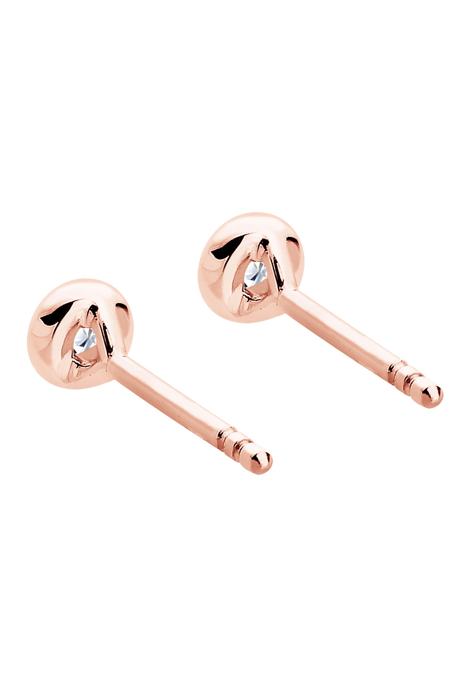 Elli DIAMONDS Paar Ohrstecker »Ohrringe Ohrstecker Diamant Diamant Weiß Brillantschliff (0.06 ct) 925 Sterling Silber«