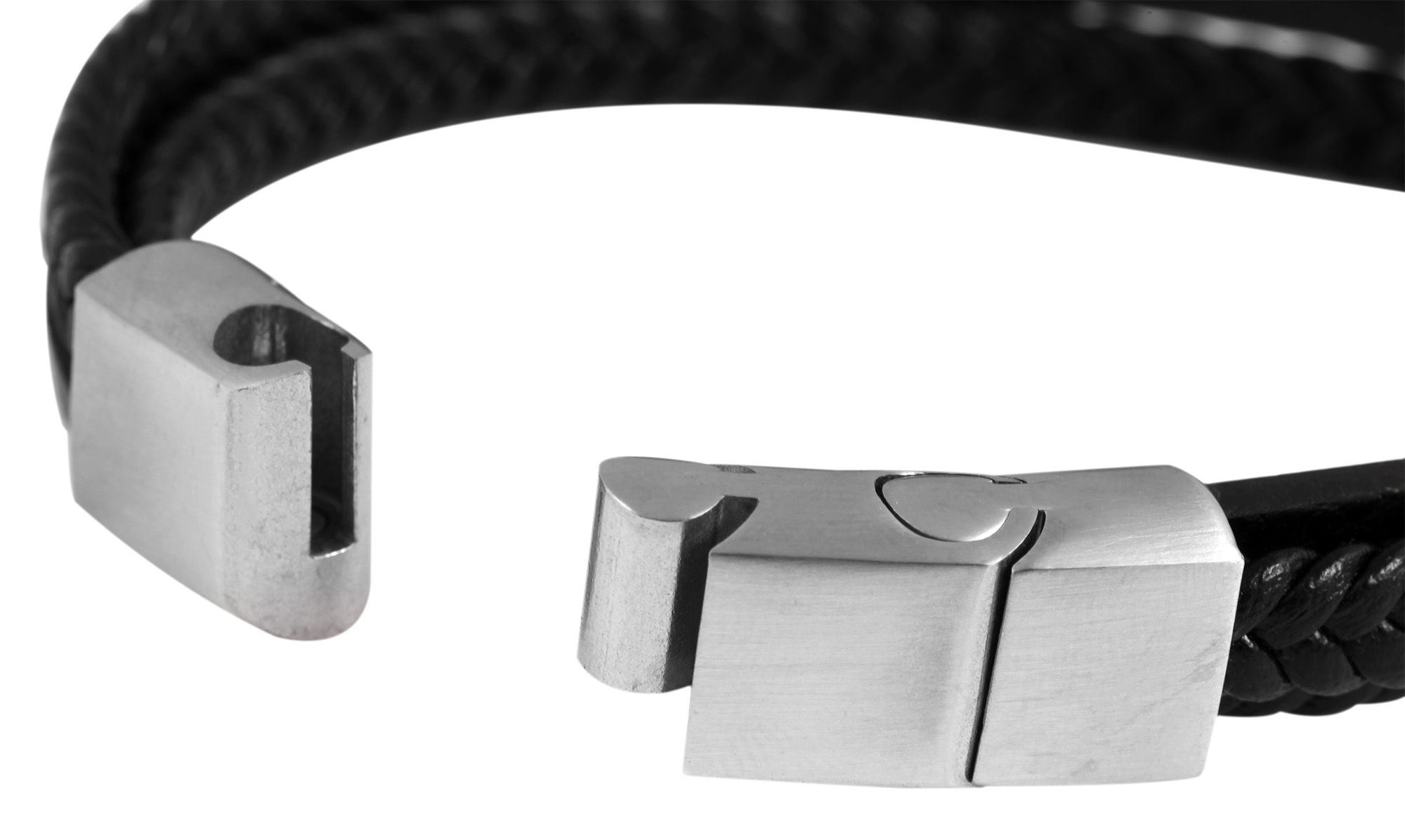 Adelia´s Armband »Unisex Armband ¿ Textilarmband aus Leder 23 cm«