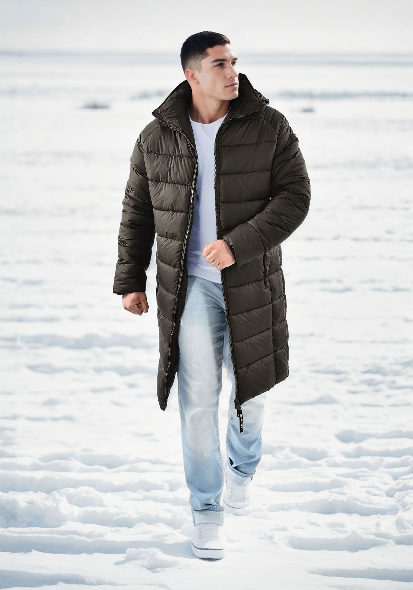 Alessandro Salvarini Winterjacke »Alessandro Salvarini Herren Winter Steppjacke AS423«