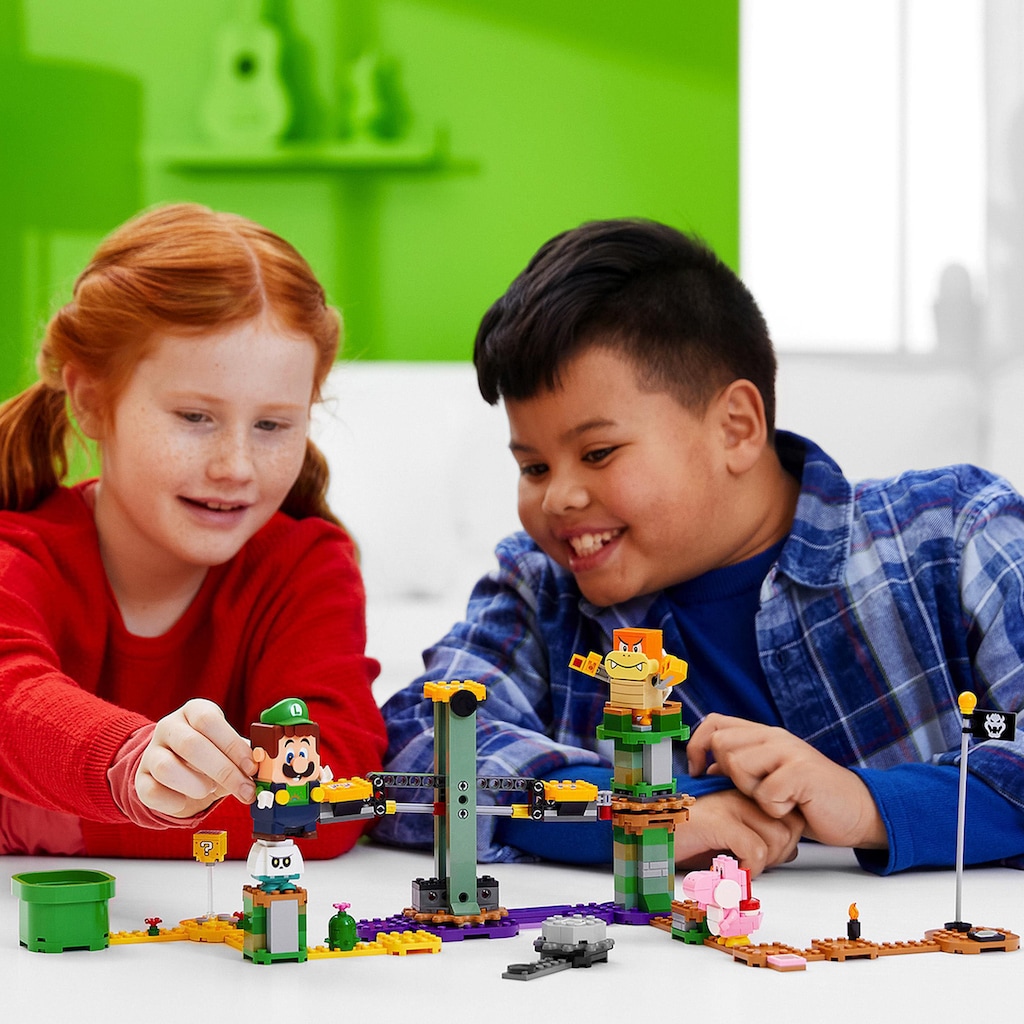 LEGO® Konstruktionsspielsteine »Abenteuer mit Luigi – Starterset (71387), LEGO® Super Mario«, (280 St.), Made in Europe