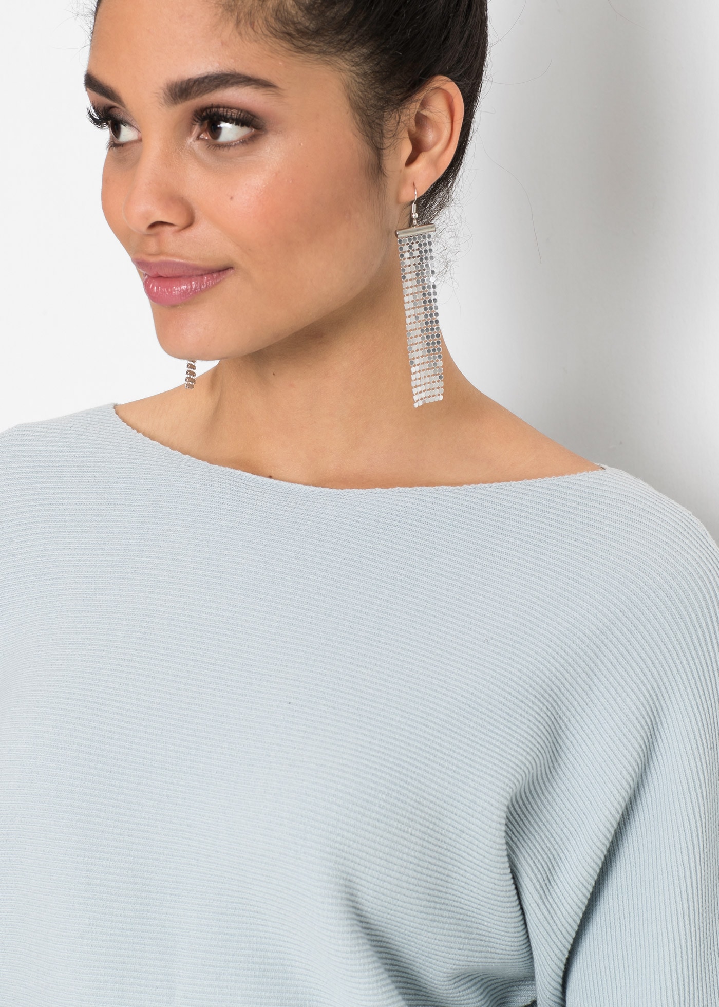 bonprix Strickpullover »Oversize-Ripp-Pullover« Oversize-Ripp-Pullover