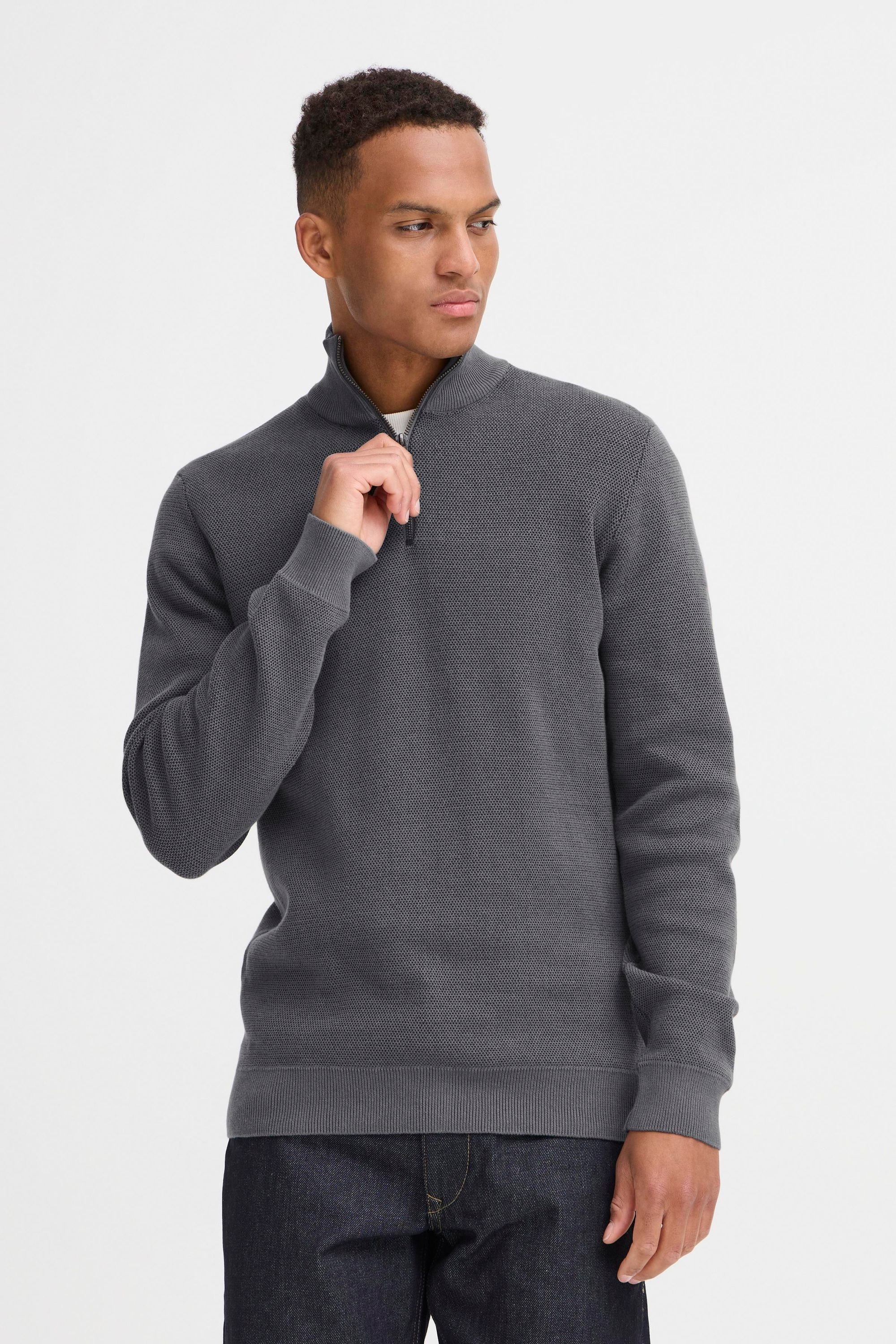 Blend Troyer »Troyer BHBAAL HALF ZIPP KNIT«