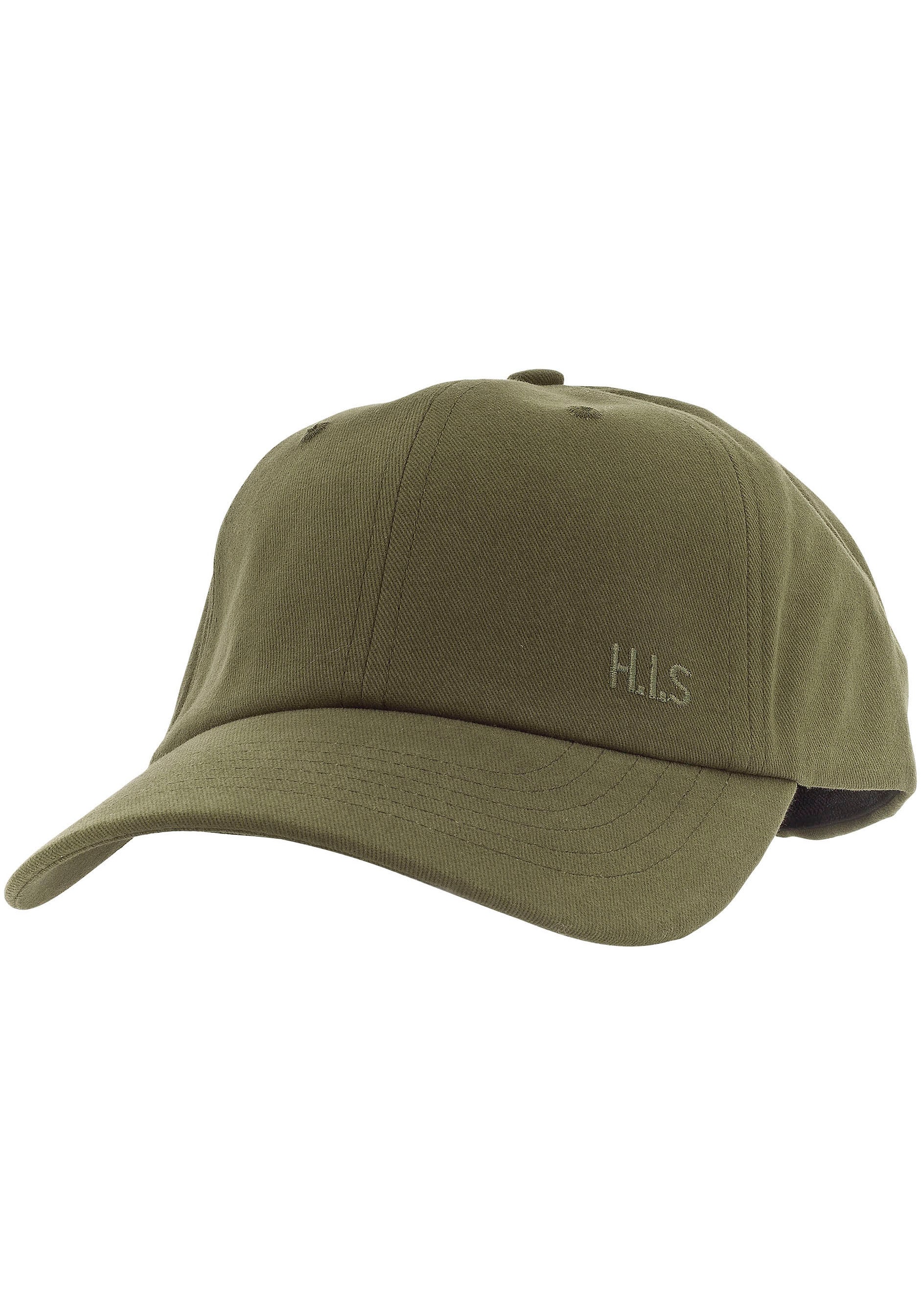 H.I.S Baseball Cap, Baumwollcap mit leichten Verwaschungen und H.I.S. Stickerei