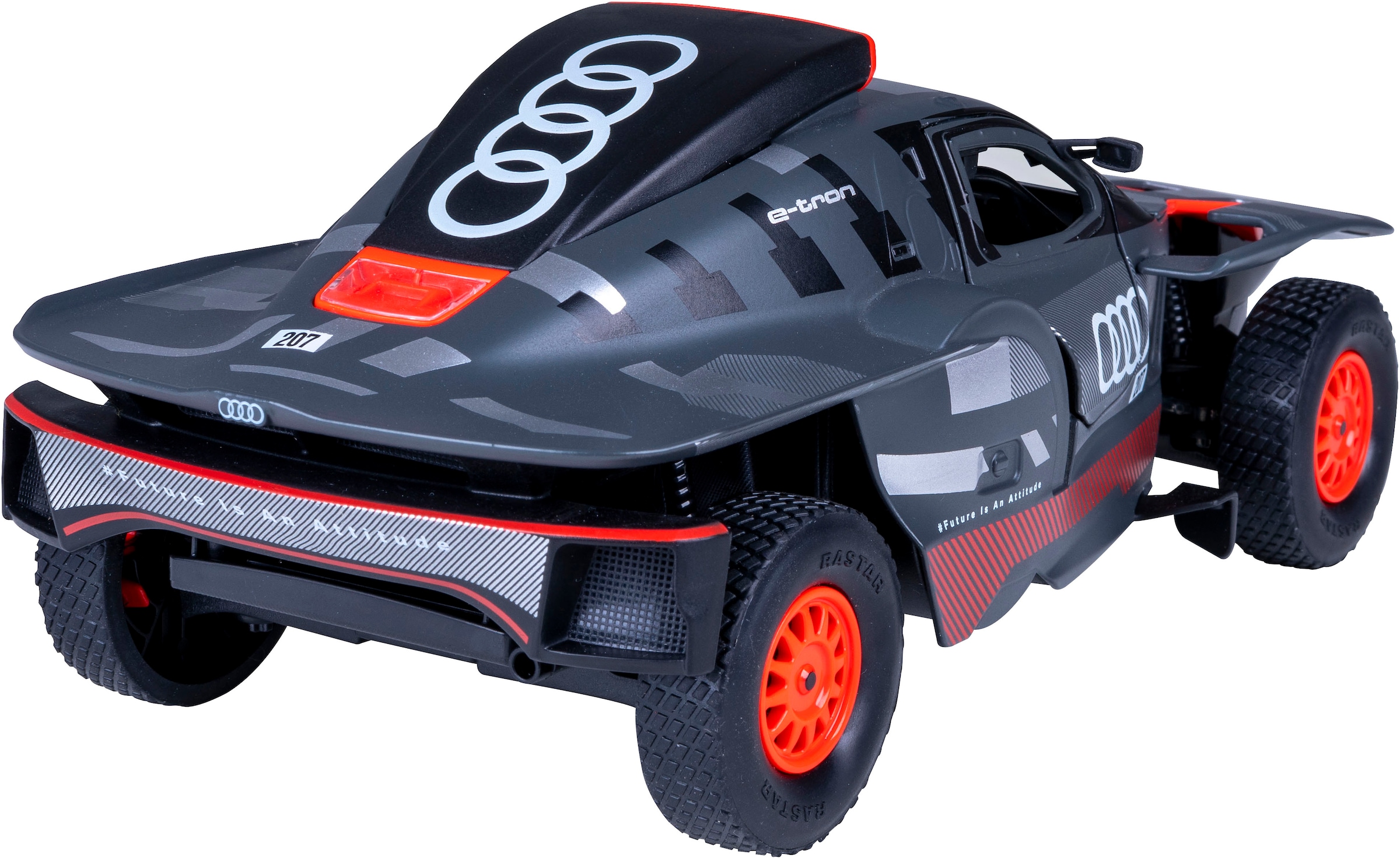 Jamara Spielzeug-Auto »AUDI RS Q e-tron Diecast 1:24 grau Tür manuell«