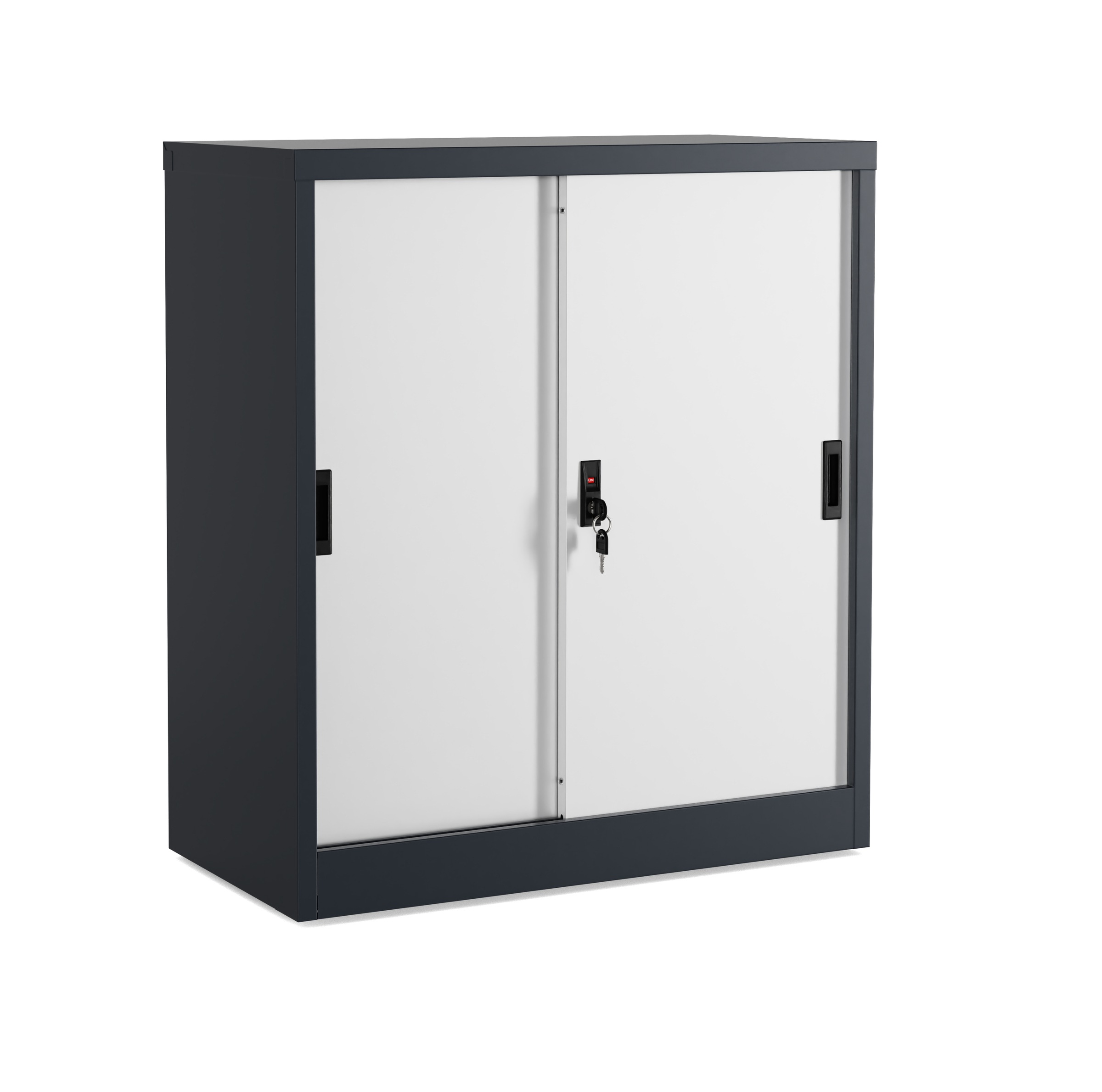 VCM Aktenschrank »Büroschrank Stahlschrank abschließbar Malivo 2fach« 1 Stk. tlg.