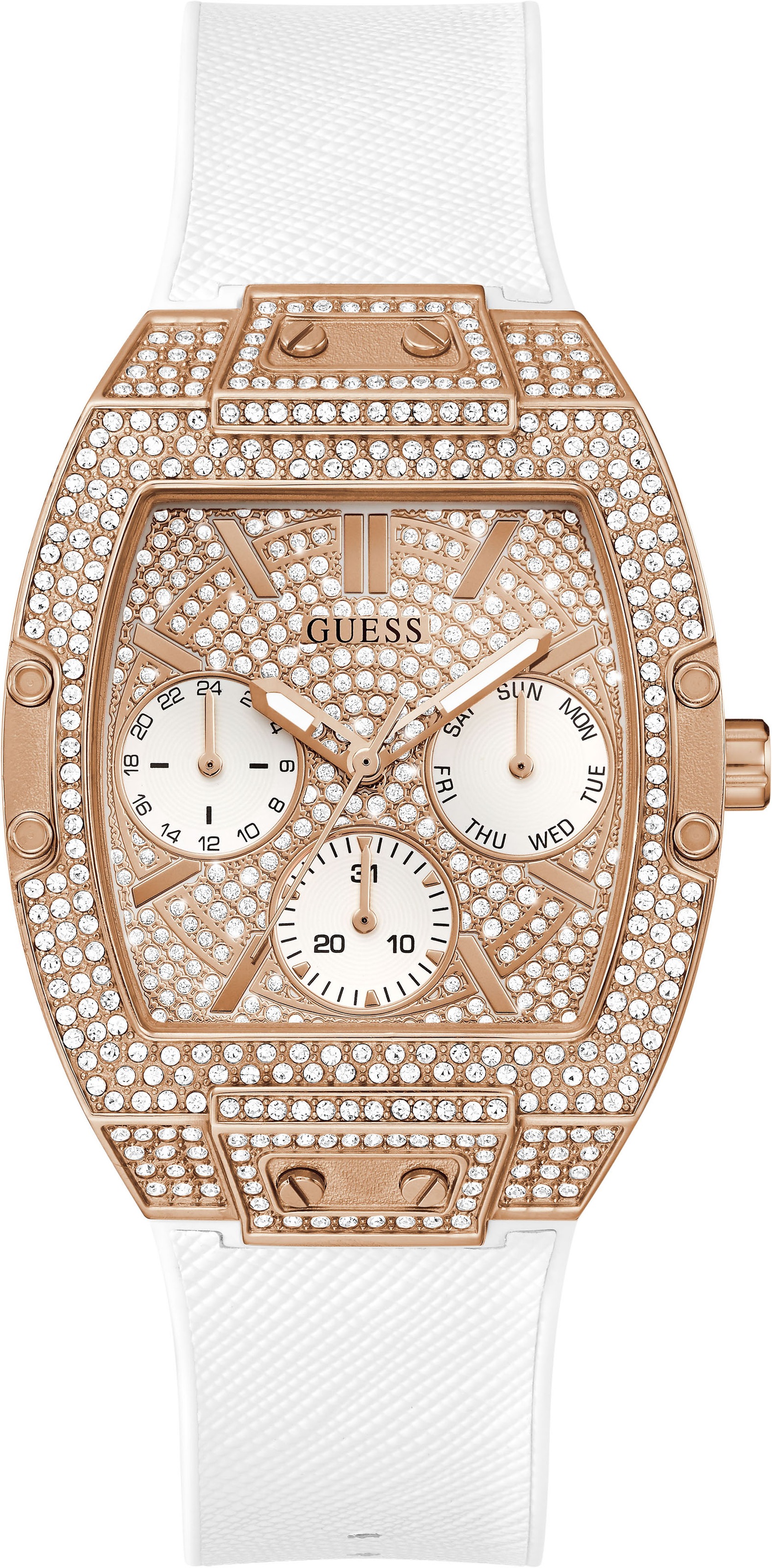 Guess Multifunktionsuhr »GW0105L3,RAVEN«
