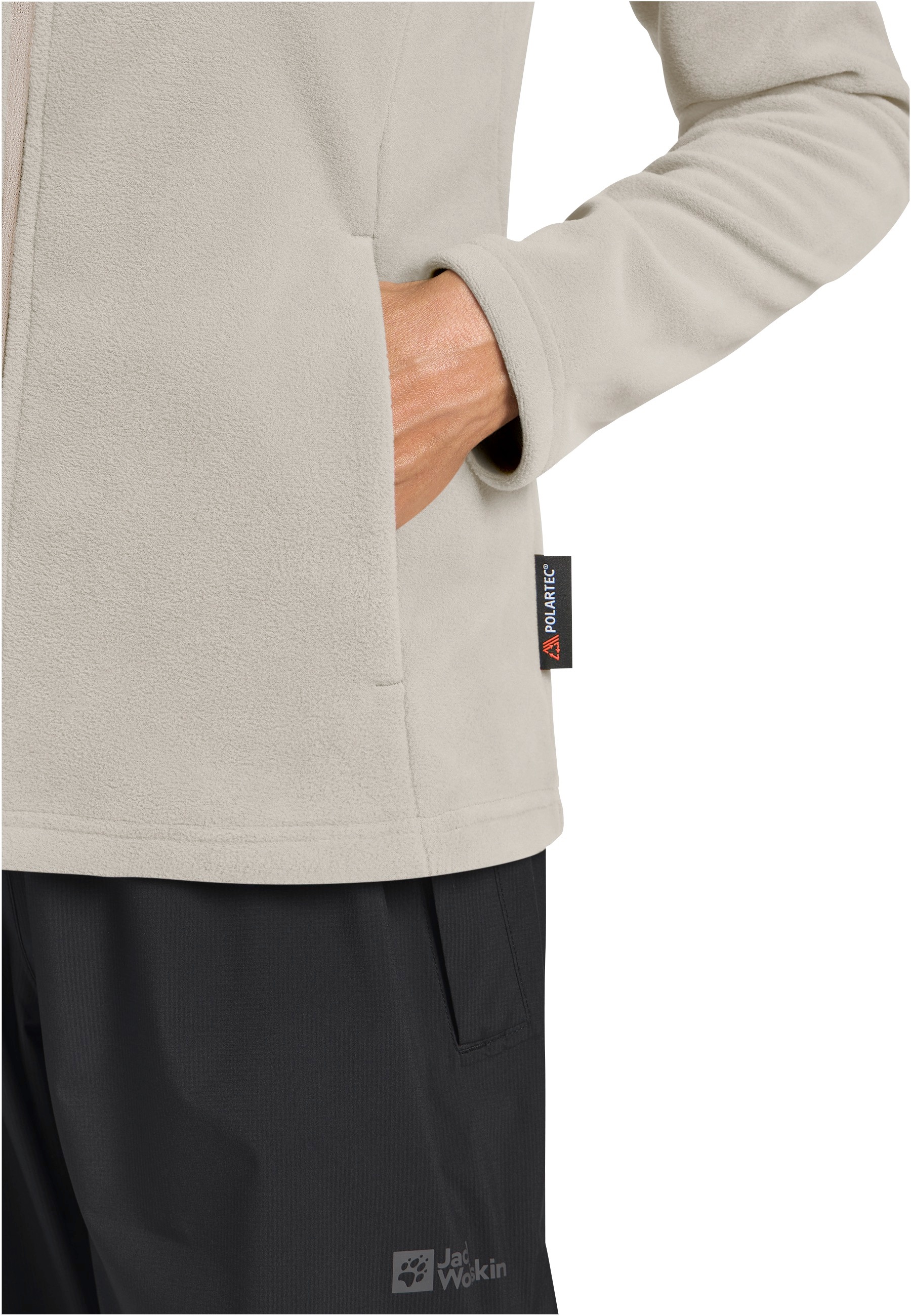 Jack Wolfskin Fleecejacke »TAUNUS«, leichter, dehnbarer, atmungsaktiver Midlayer