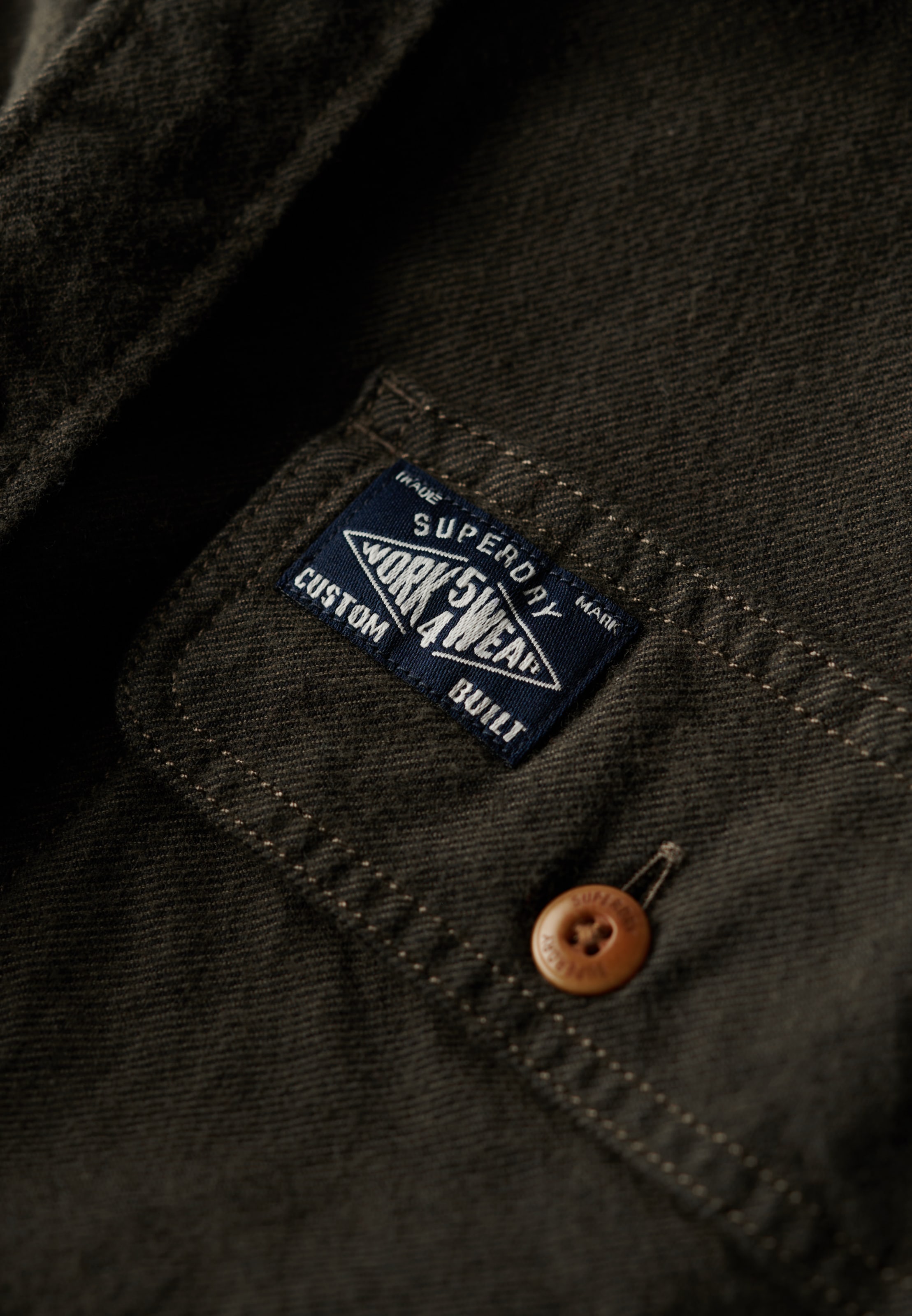 Superdry Langarmhemd »FLANNEL WORKWEAR SHIRT«