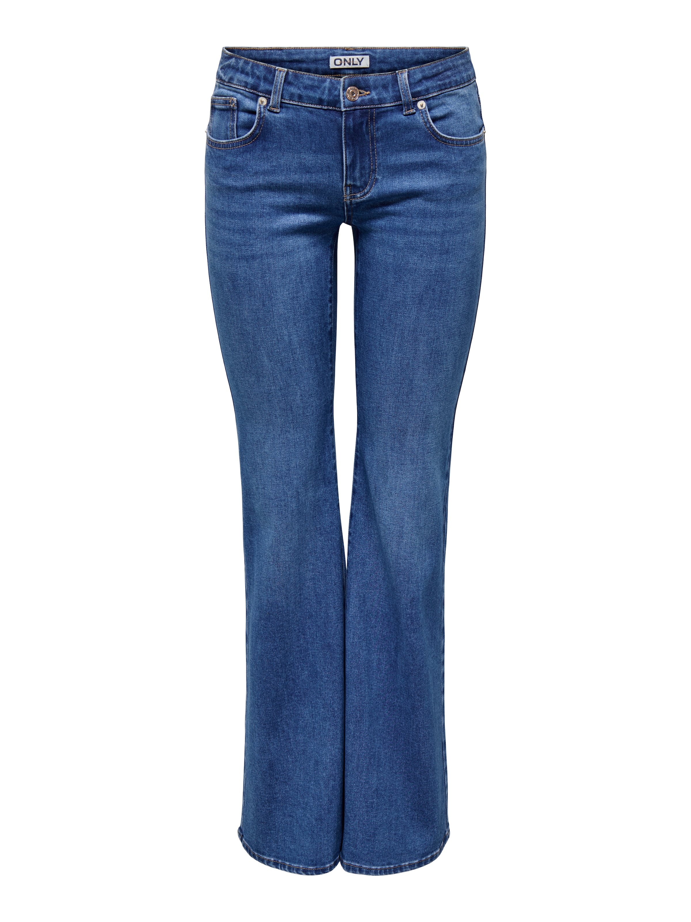 ONLY Bootcut-Jeans »ONLTIGER LW WIDE MB FLARED DNM PIM«