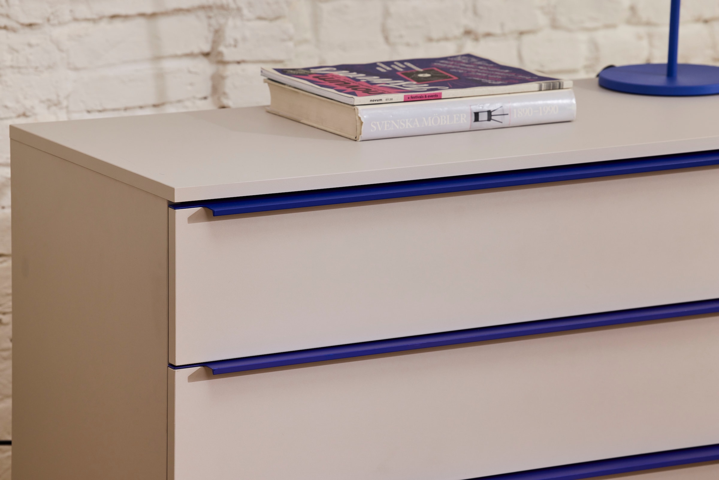 TOM TAILOR HOME Kommode Lowboard, Breite 110 cm,1 Klappe,2 Schubladen, viel Stauraum