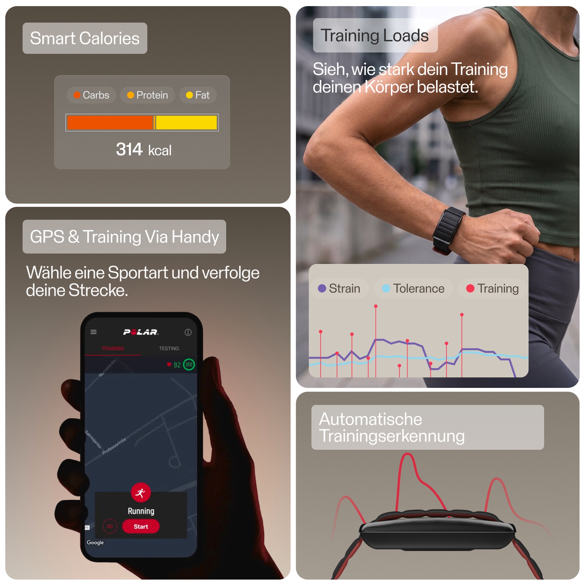 Polaroid Fitness-Tracker »LOOP GEN2 S-M«
