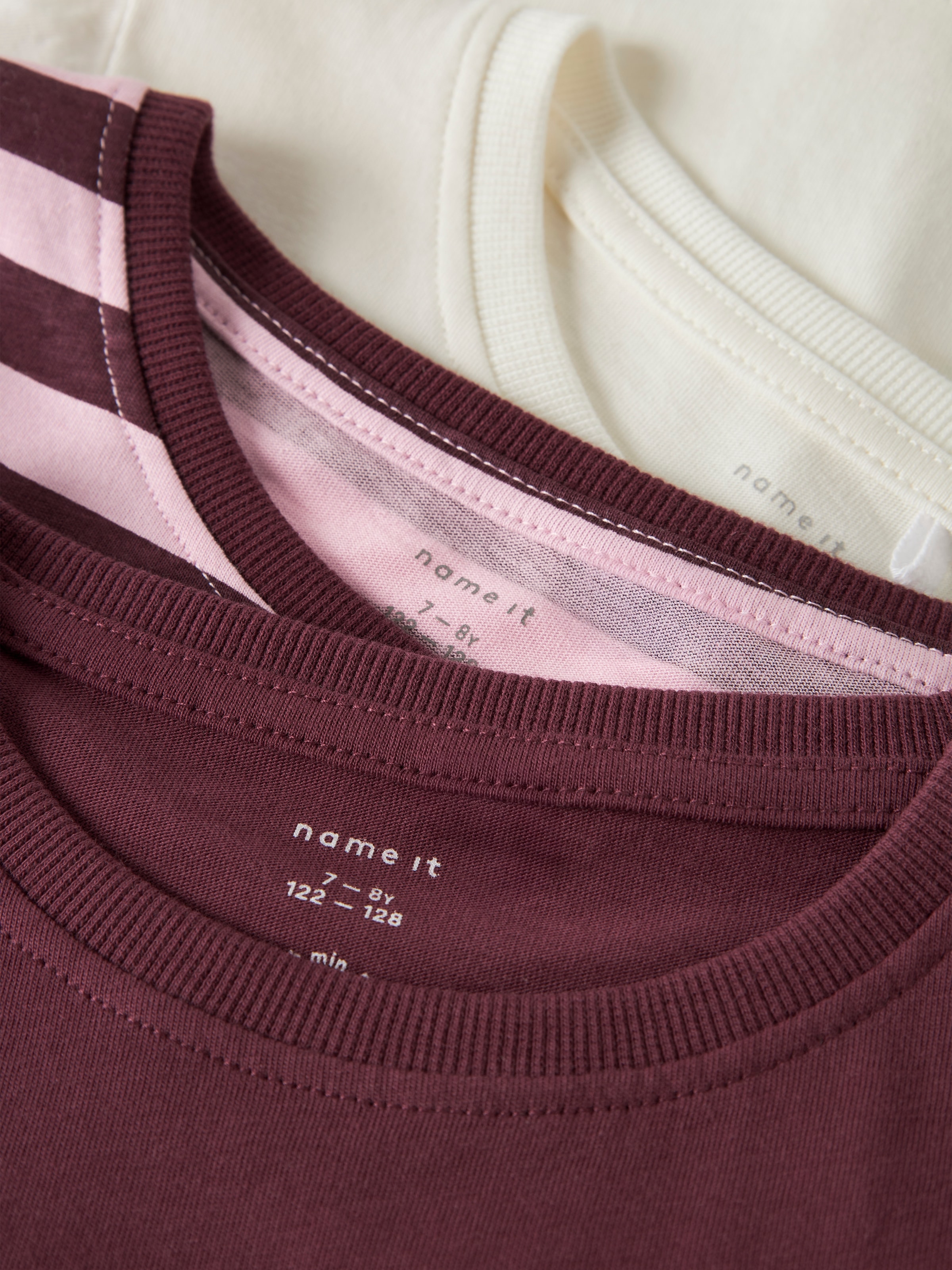 Name It Langarmshirt »NKFNIANA 3P LS TOP« Packung, 3 Stk.