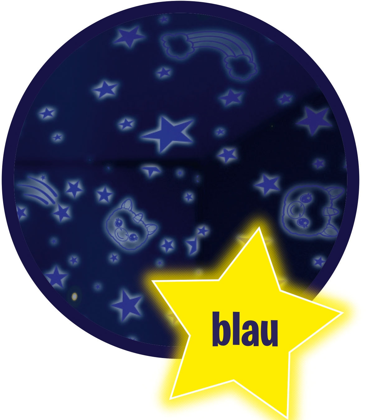 MediaShop Plüschfigur »Star Belly Dream Light - Verträumer Dino«, mit Nachtlichtfunktion