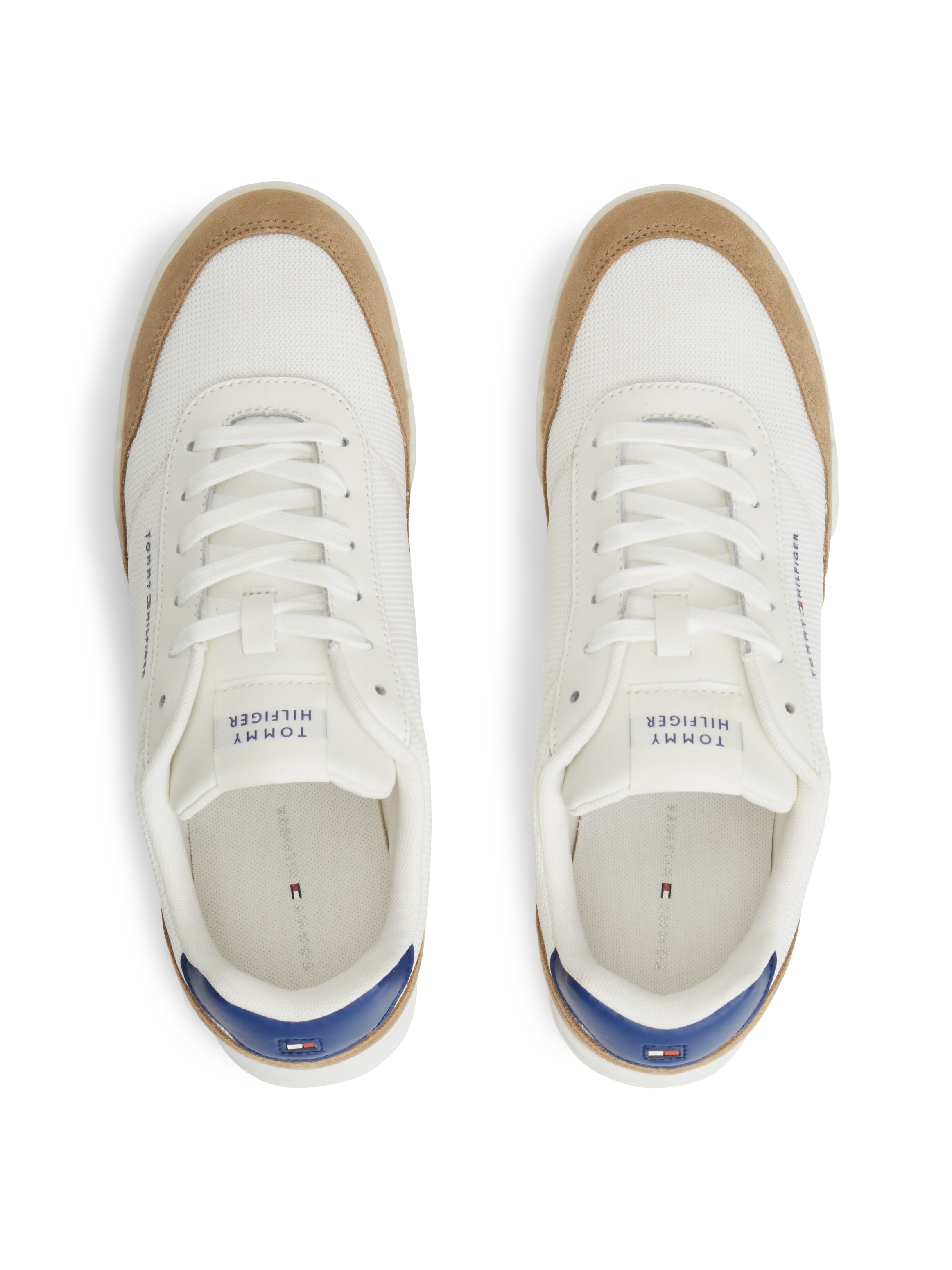 Tommy Hilfiger Sneaker »LO PRO CUPSOLE NYLON SUEDE MIX«  Freizeitschuh, Halbschuh, Schnürschuh mit seitlichem Logo
