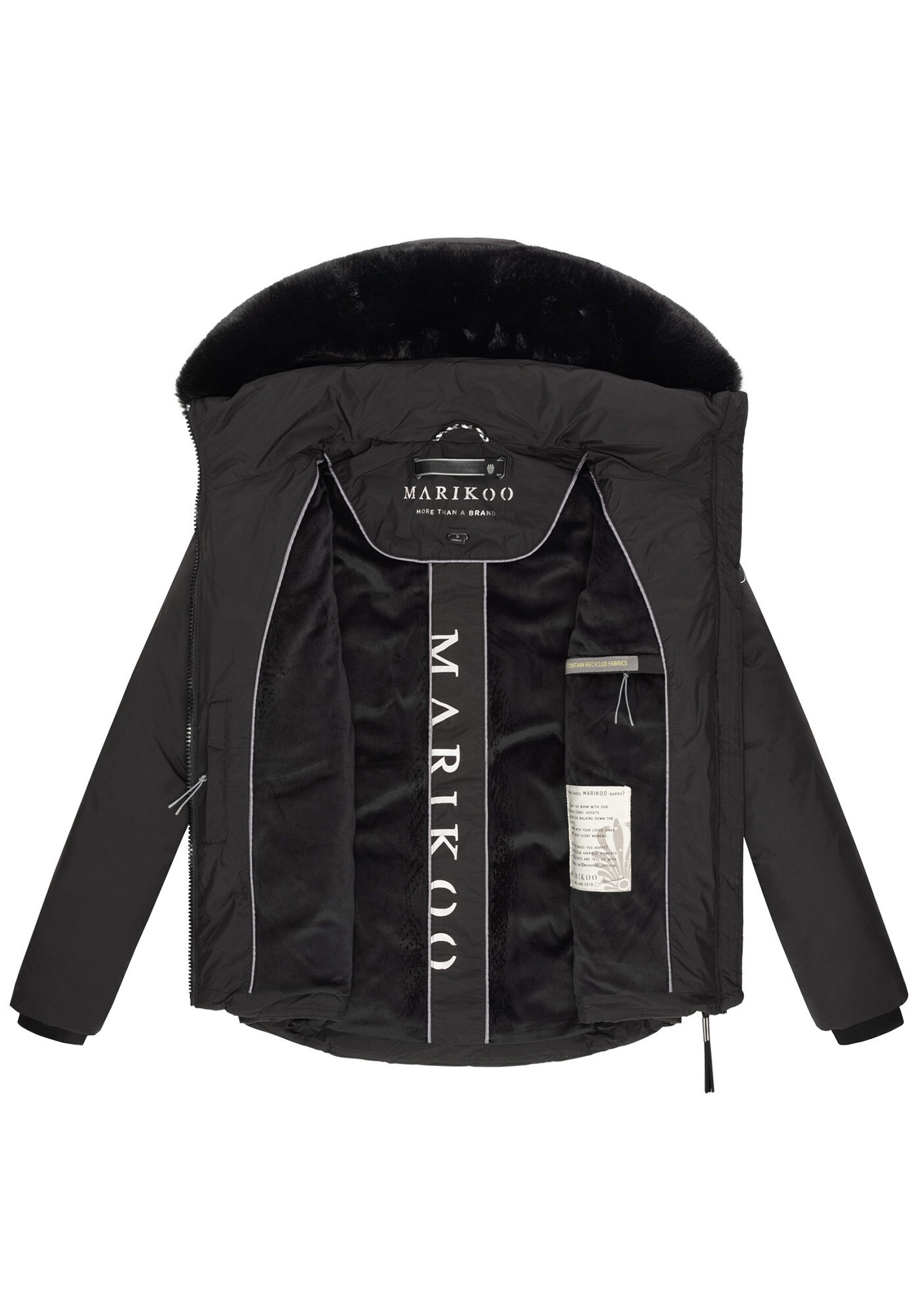 Marikoo Winterjacke »Marikoo Morinaa Damen Winterjacke N005«