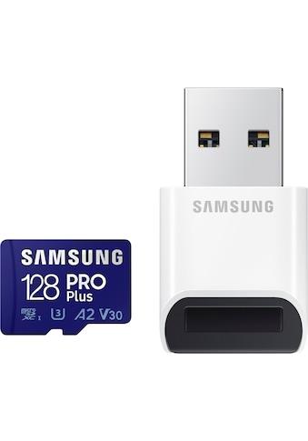 Samsung Speicherkarte »PRO Plus 128GB microSDXC Full HD & 4K UHD inkl.... kaufen