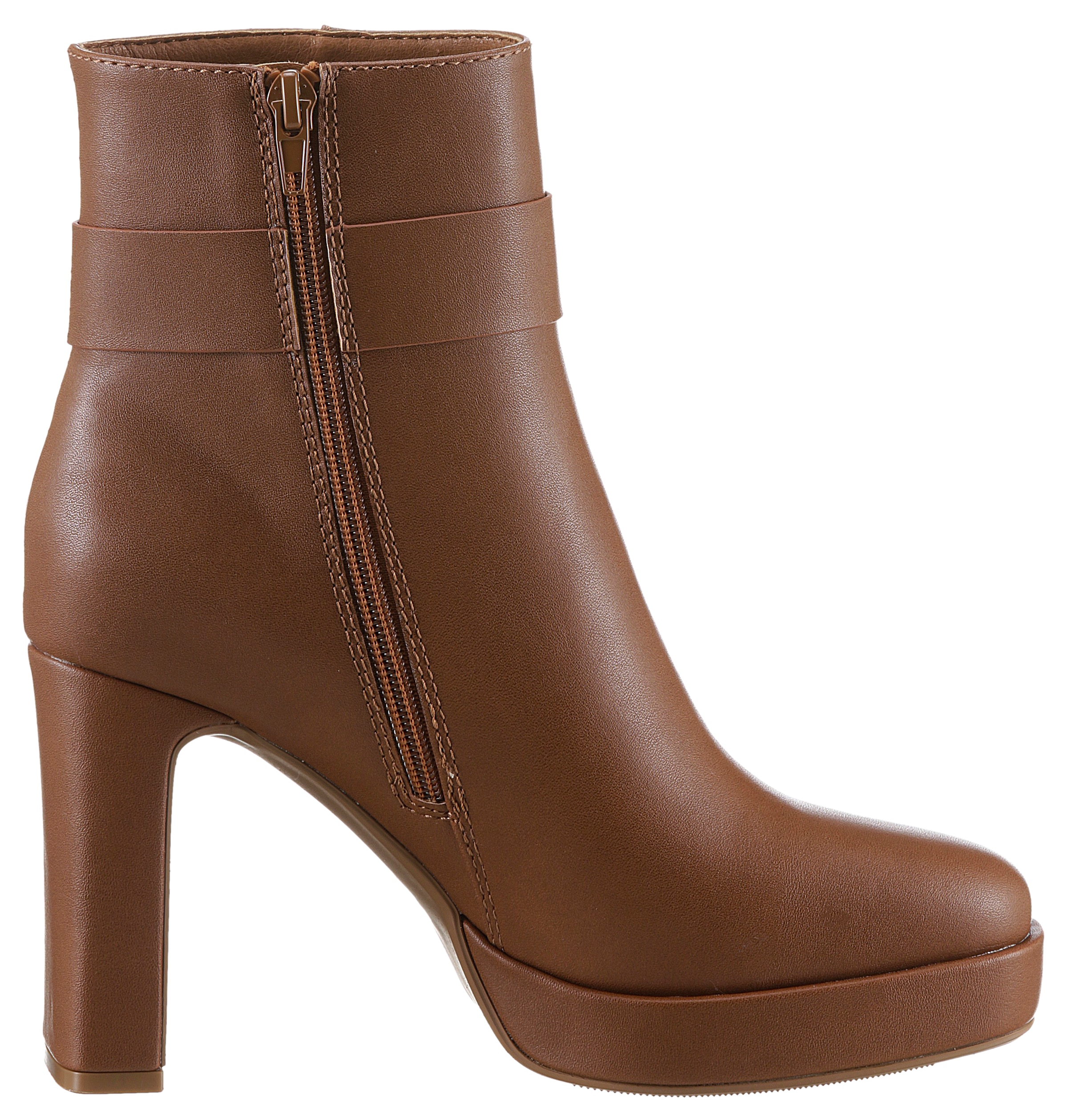 Aniston SHOES Stiefelette, Abendstiefelette mit Plateau - NEUE KOLLEKTION