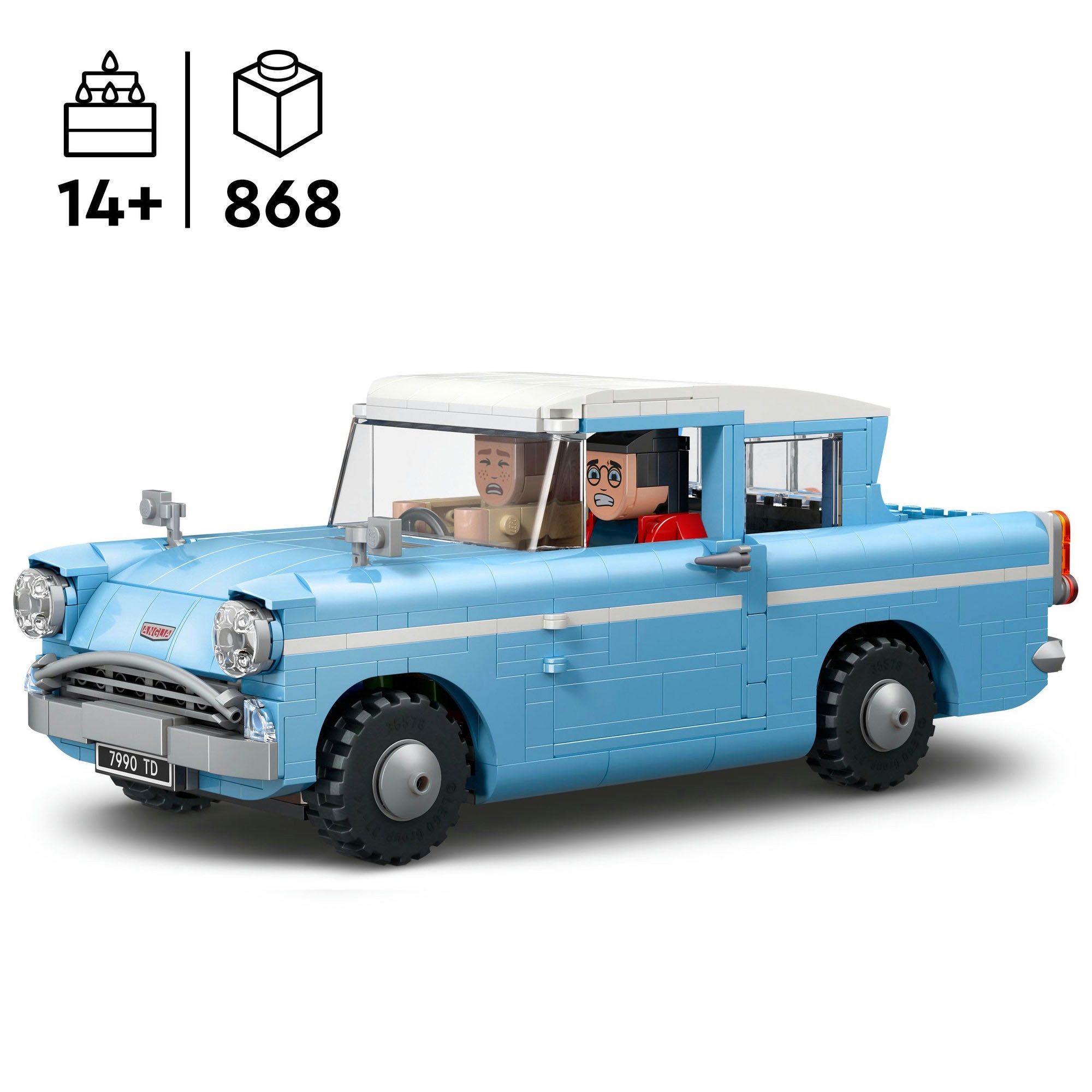 LEGO® Konstruktionsspielsteine »Fliegender Ford Anglia (76470), LEGO Harry Potter« Made in Europe