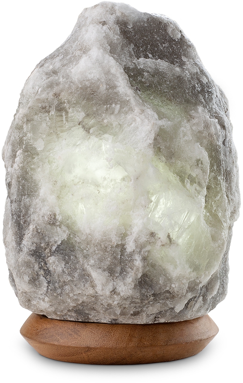 HIMALAYA SALT DREAMS Salzkristall-Tischlampe »Salzkristallschale«, Shop ein ca.10 OTTO Stein Handgefertigt jeder Online H: im cm Unikat, Salzkristall aus 