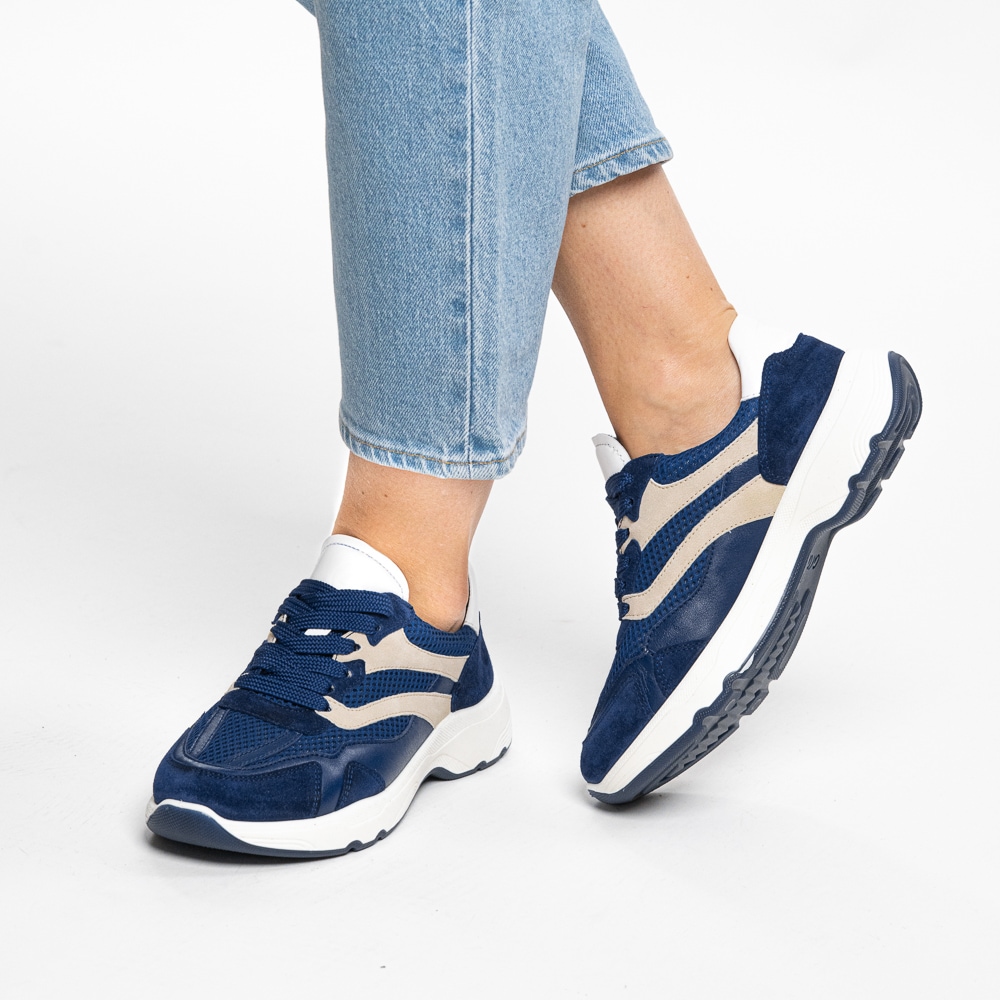 Ara Keilsneaker »BOSTON«  , Freizeitschuh, Halbschuh, Schnürer mit Logoprägung, Weite H