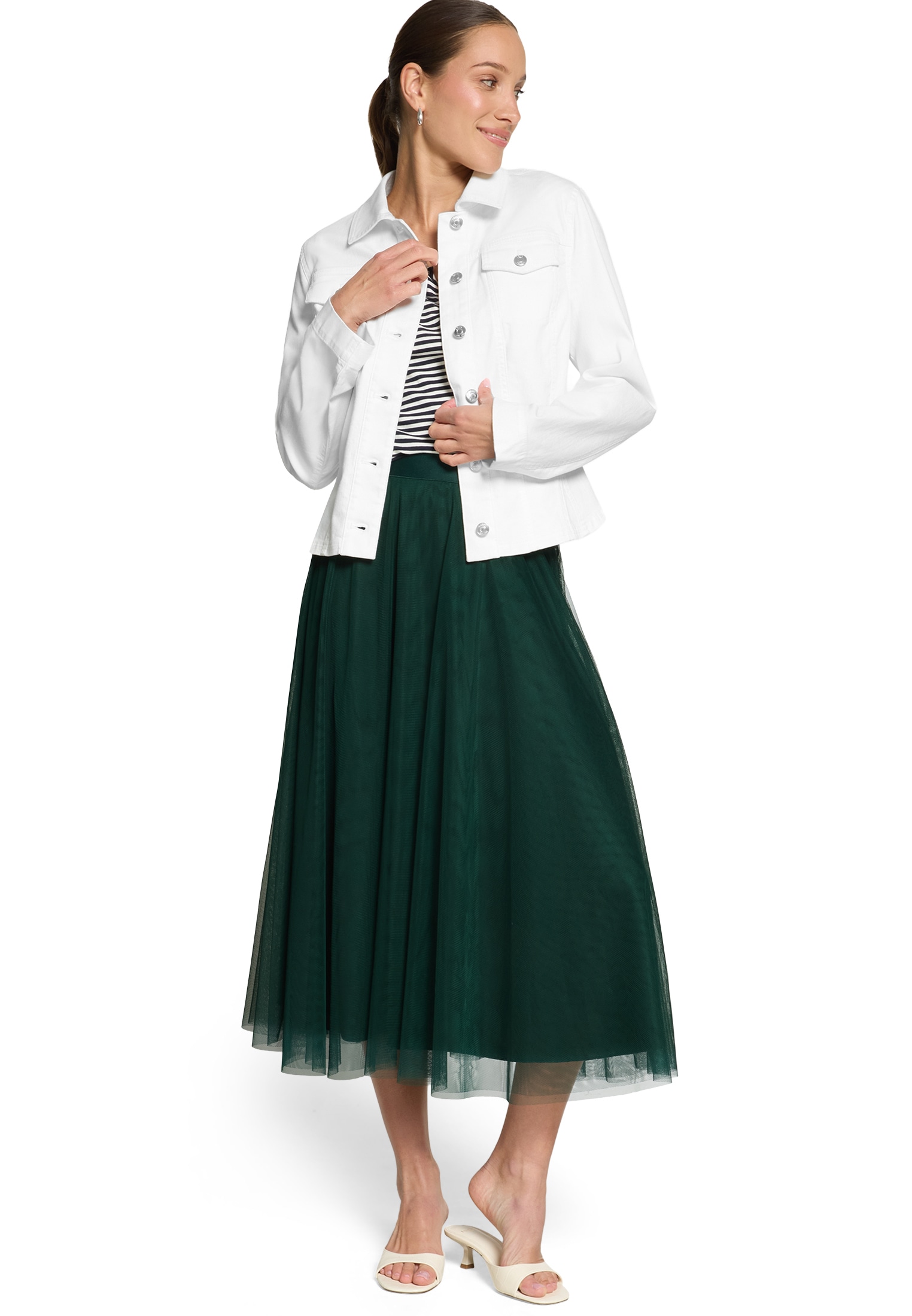 Zero Jackenblazer »Blazer-Jacke im Jeans-Look«