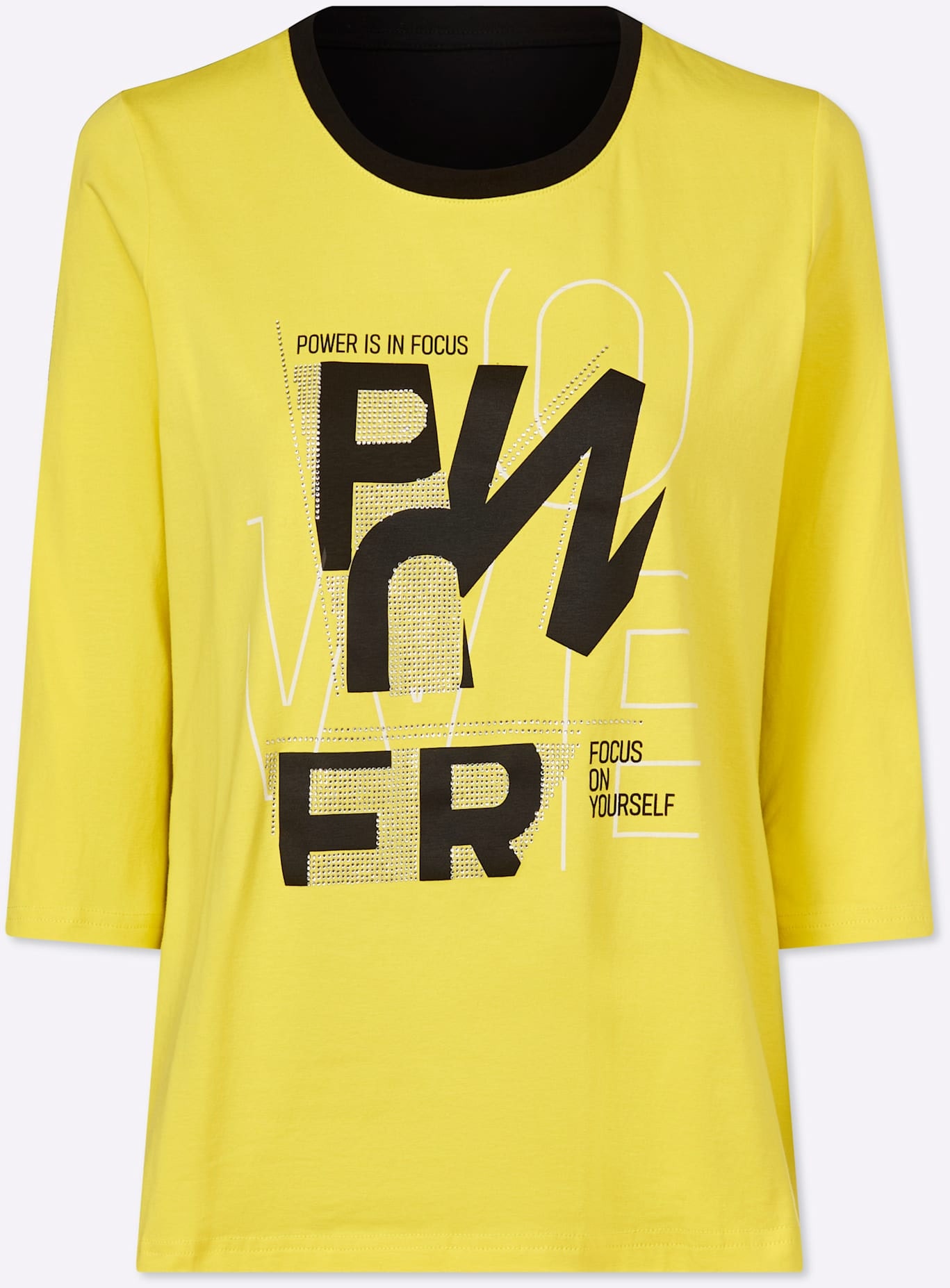 heine 3/4-Arm-Shirt »Druck-Shirt«, 1 tlg.
