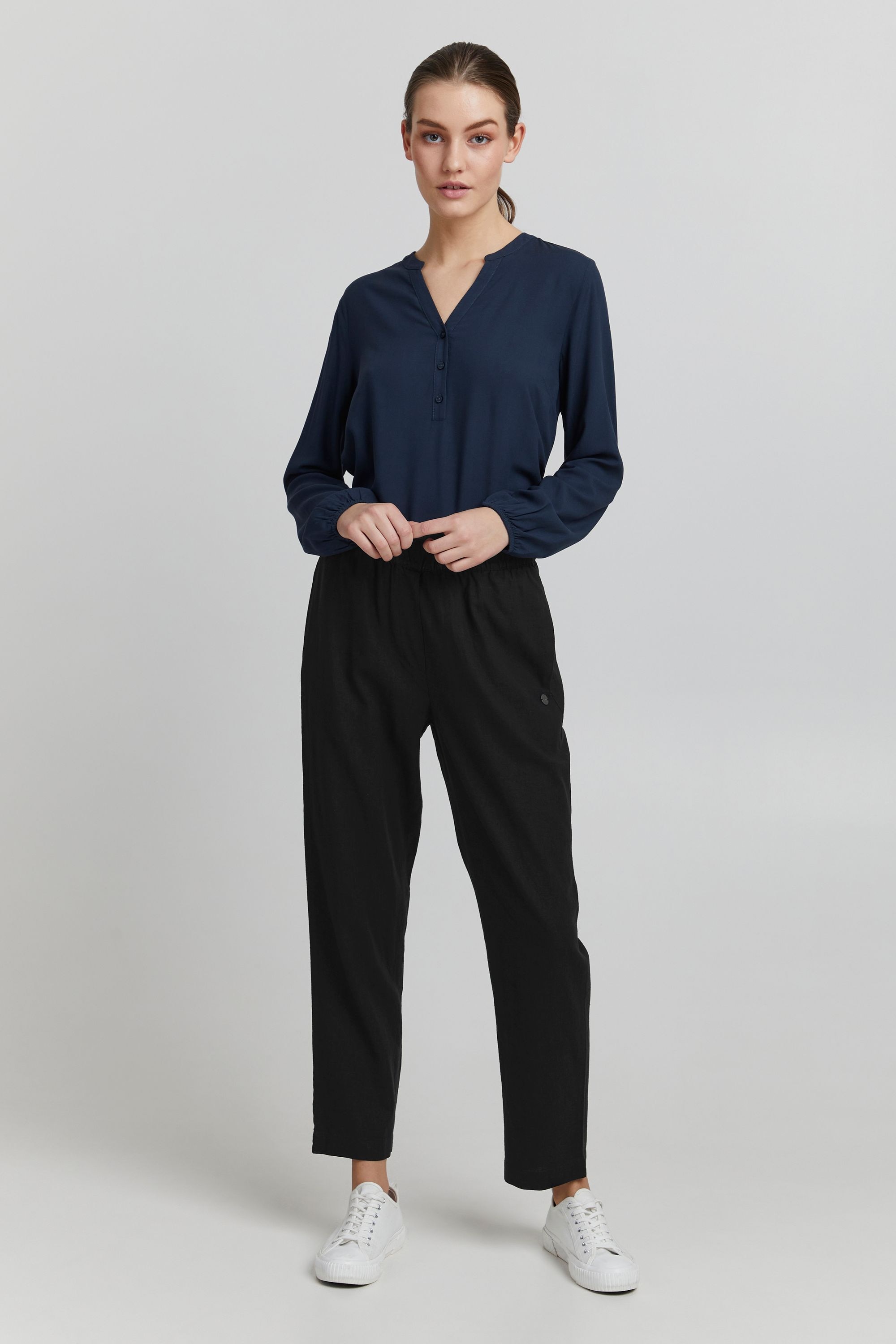 OXMO Leinenhose »Leinenhose OXAlfa«