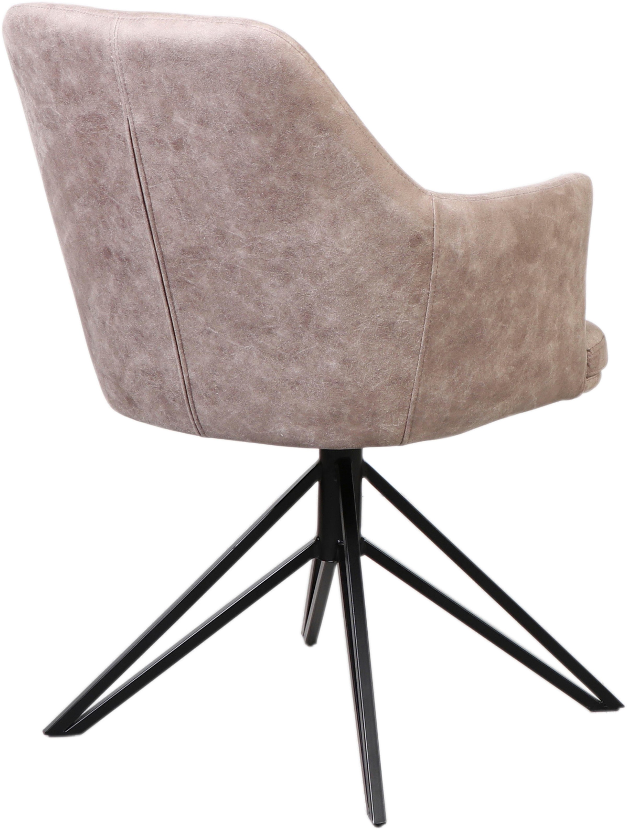 Home affaire Esszimmerstuhl »Inca« (Set) 2 Stk.mit Drehgestell