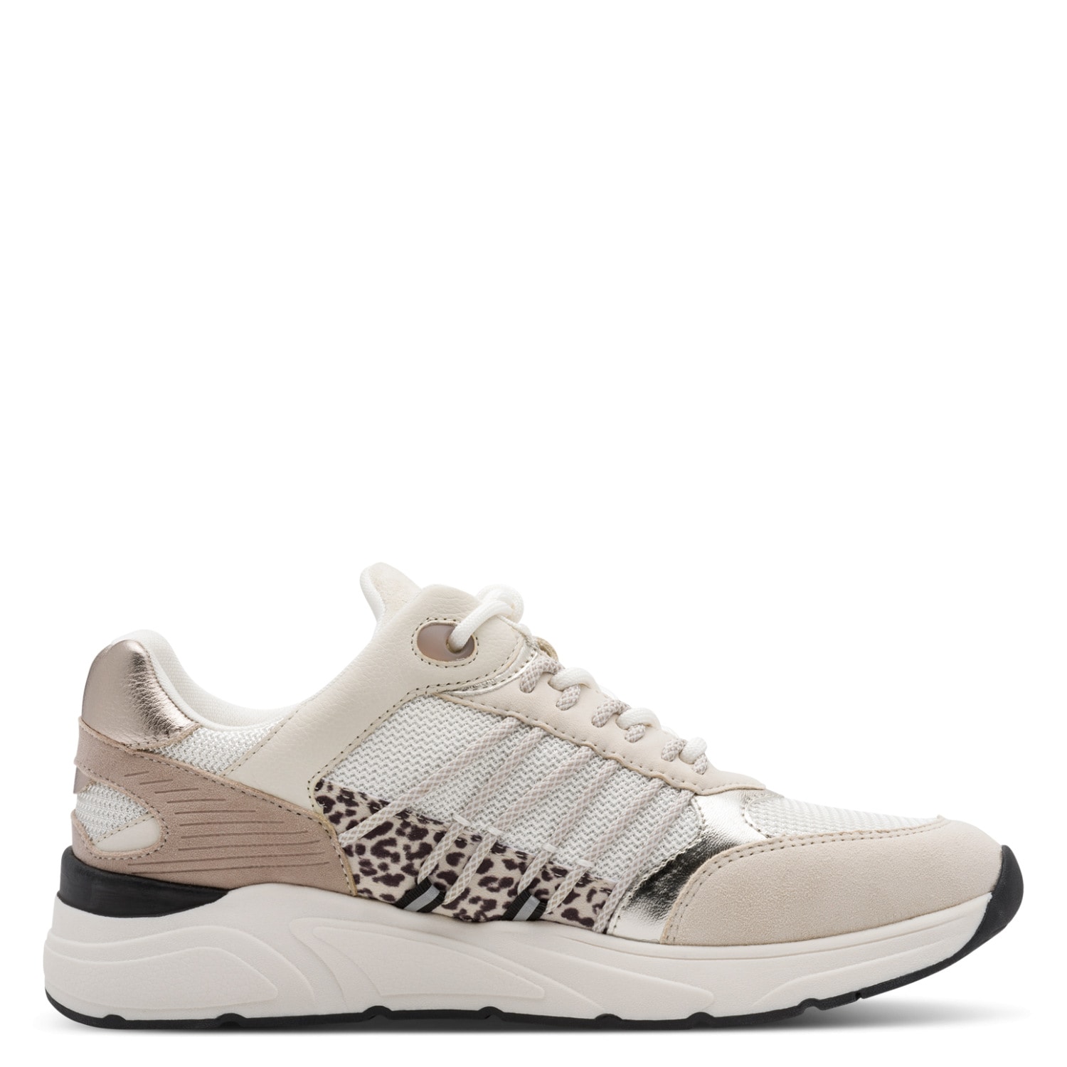 Tamaris Keilsneaker  , Freizeitschuh, Halbschuh, Schnürschuh mit gepolstertem Schaftrand