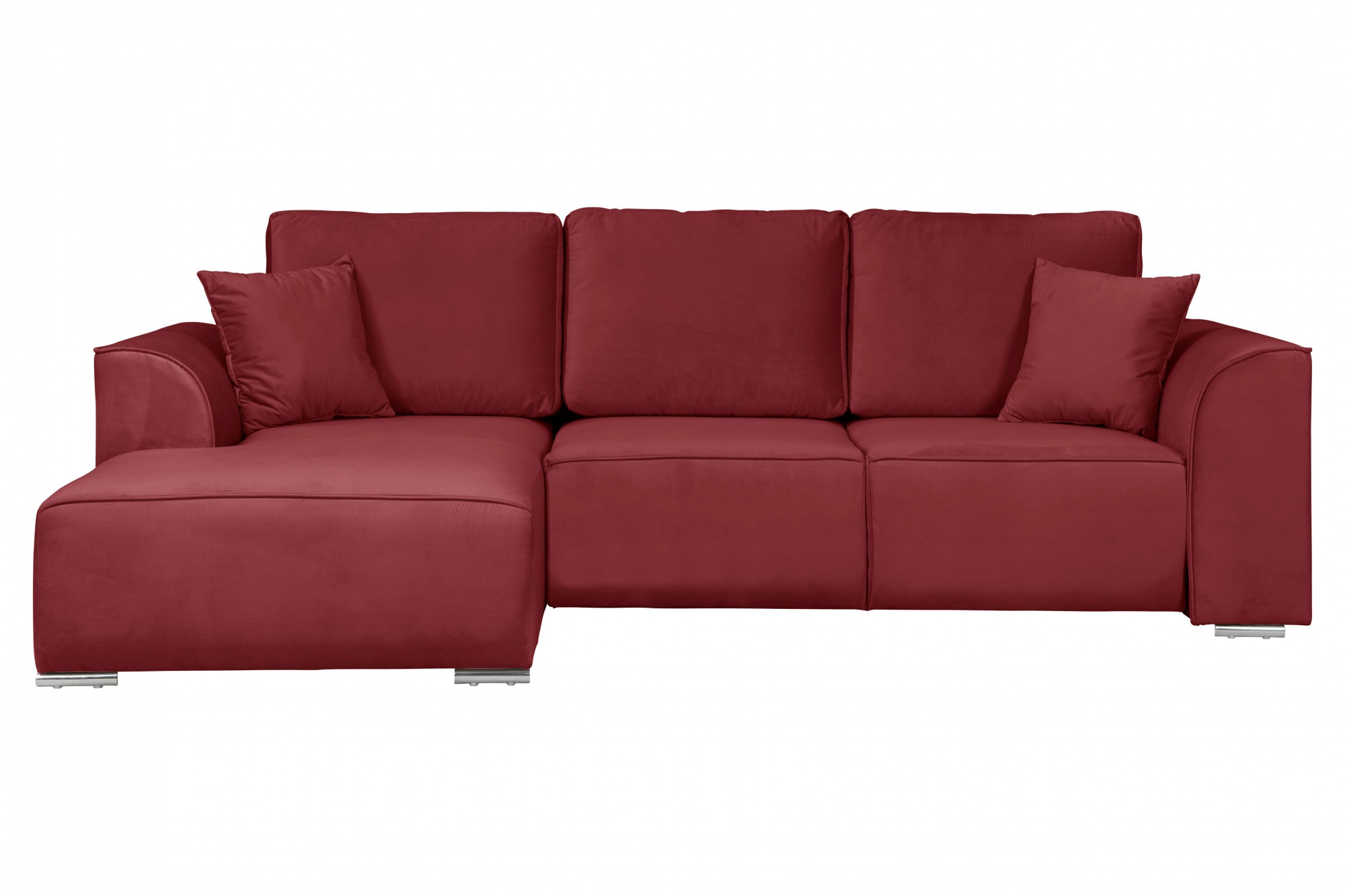INOSIGN Ecksofa »BEATRICE optionale Schlafsofa mit Bettkasten, B/T/H: 265/170/86 cm«, L-Form, wahlweise auch mit Bettfunktion und Bettkasten