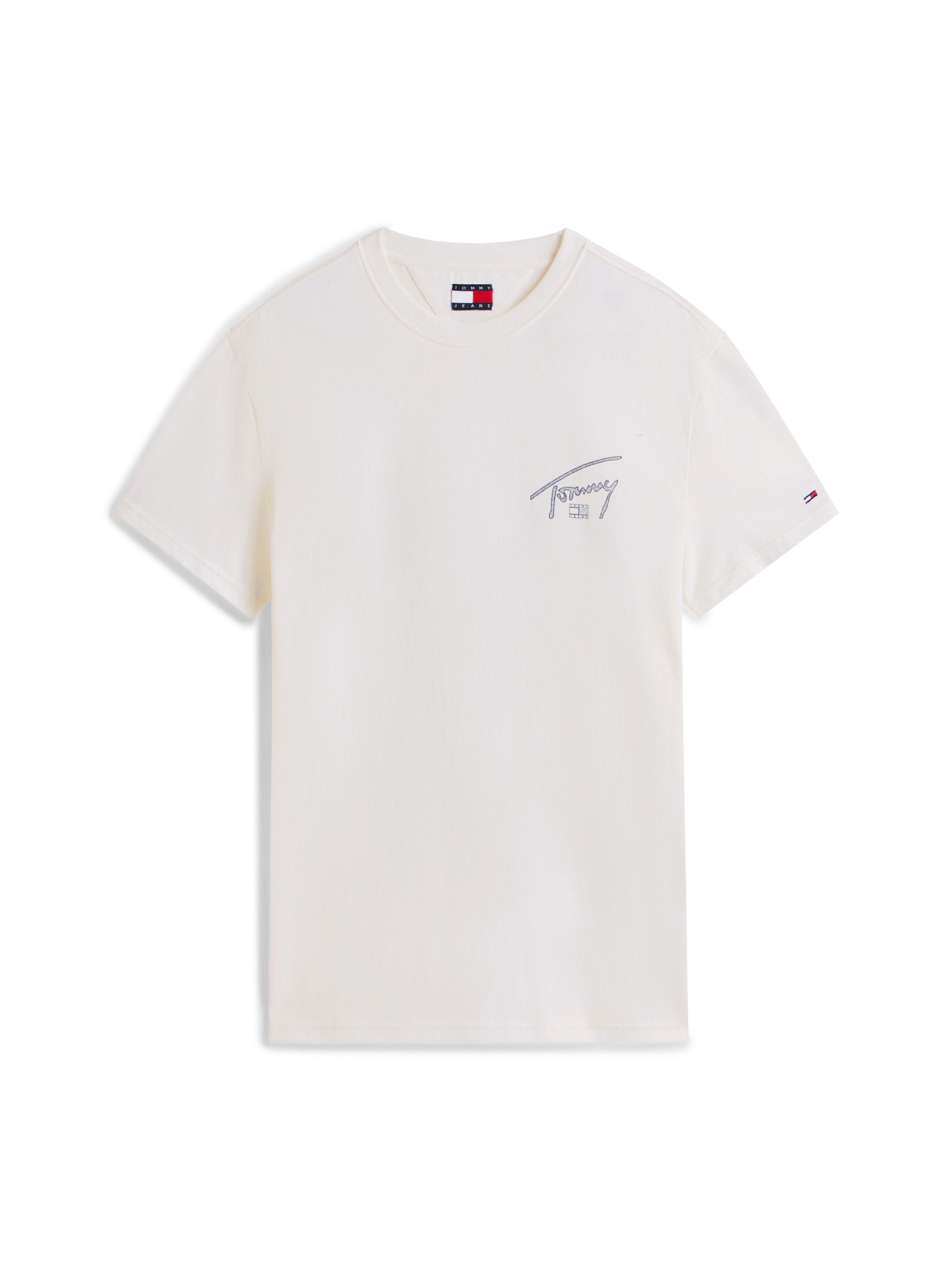 Tommy Jeans T-Shirt »TJM SIGN BACKPRINT« mit Rückenprint, regular fit, Rundhals