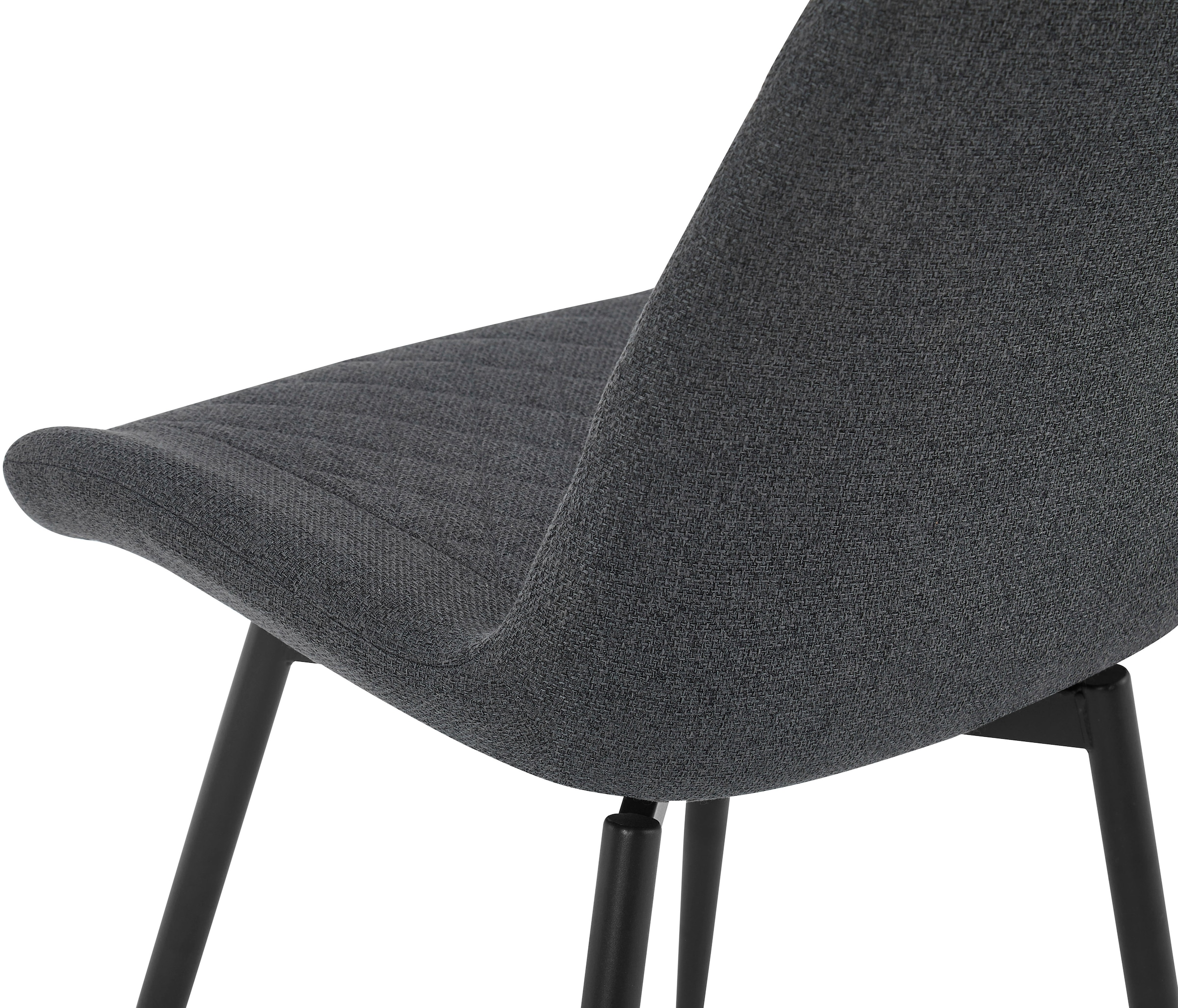 OTTO home 1100000002199 »Juniper, Set, 5-tlg.« Set, 5 tlg. Tisch 140x80cm in Sinterstein-Keramikoptik mit 4 Stühlen, 360° drehbar