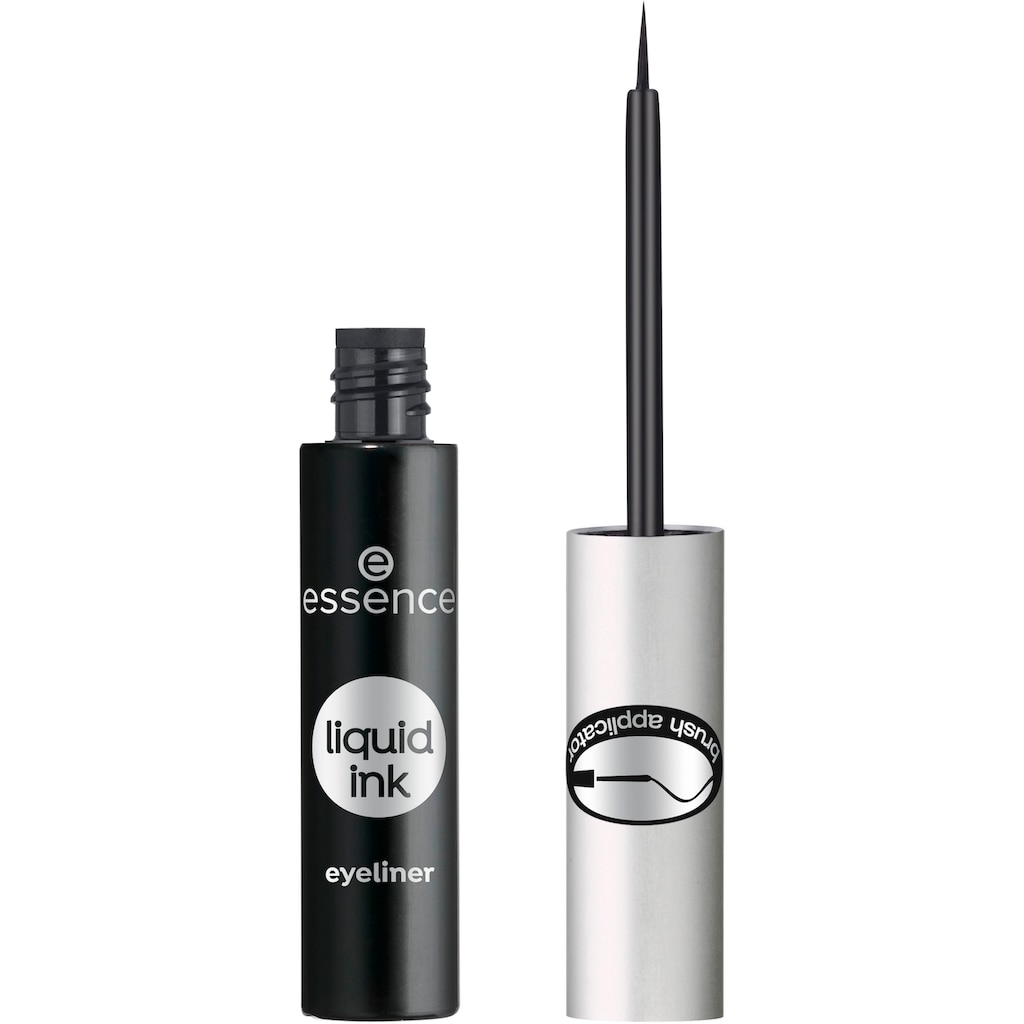 Essence Eyeliner »liquid ink eyeliner«, (Set, 3 tlg.)