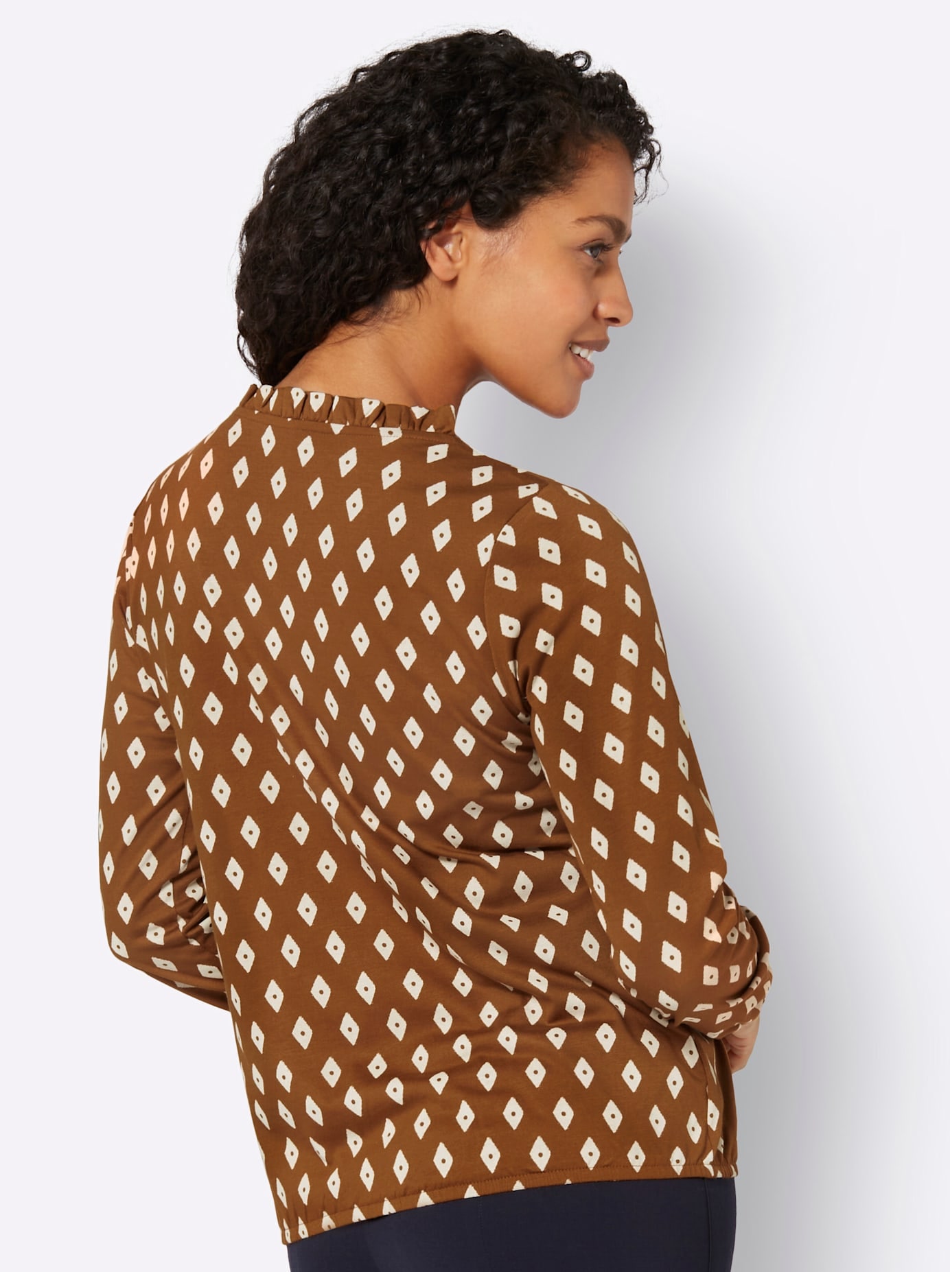 Inspirationen Langarmshirt »Druck-Shirt«, (1 tlg.)