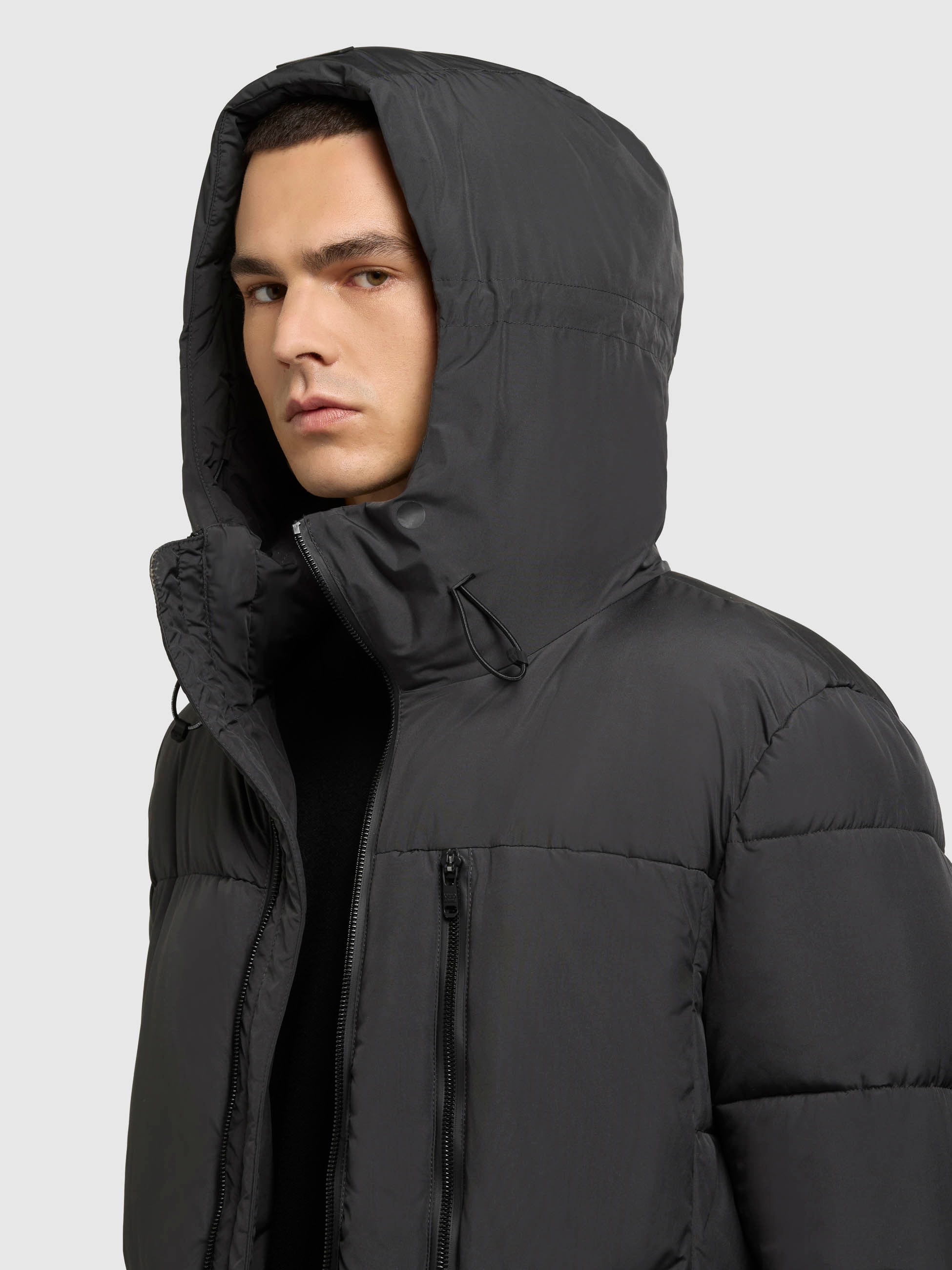 khujo Steppjacke »SIRAM«, mit Kapuze
