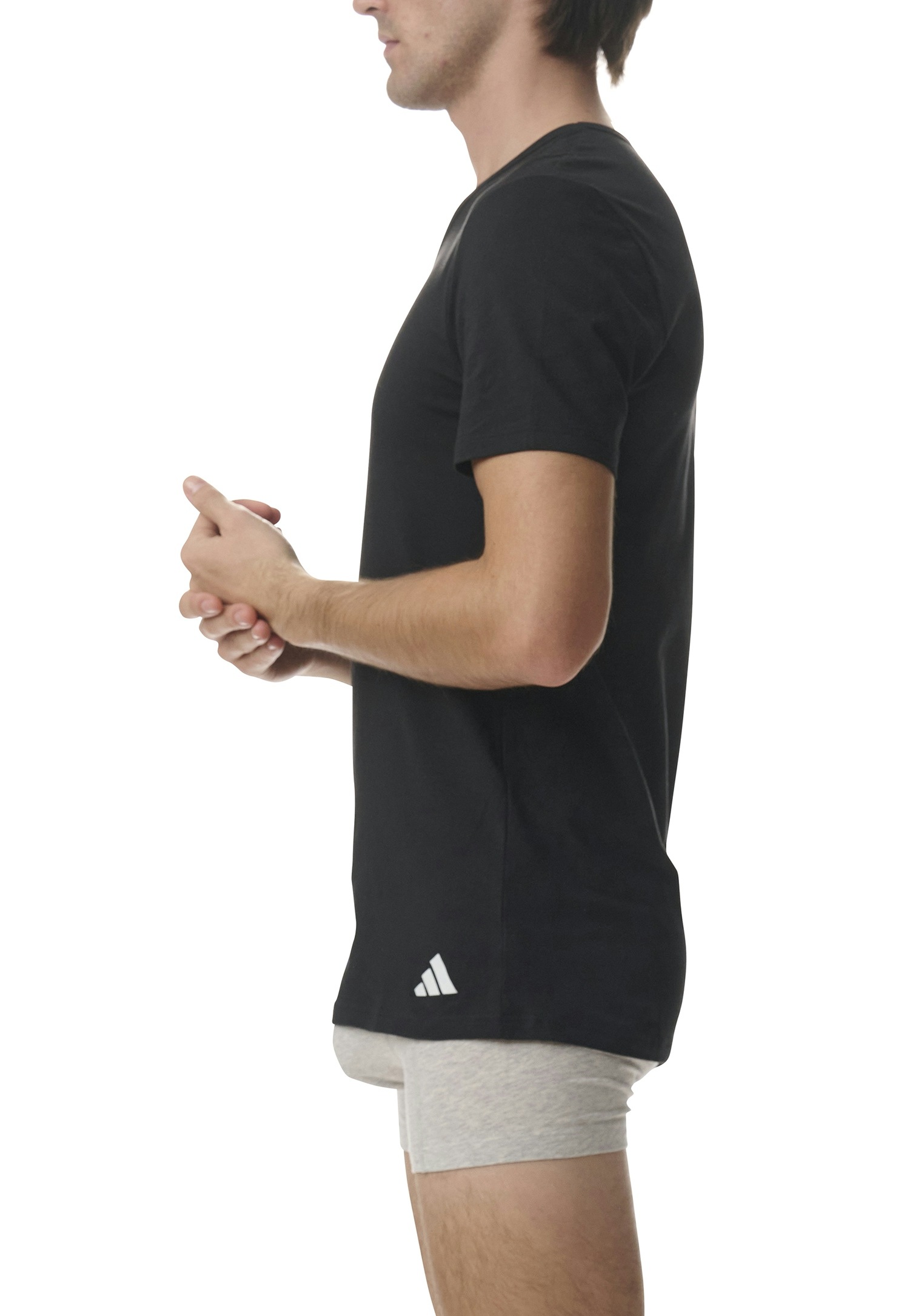 adidas Sportswear T-Shirt »"Active Flex Cotton"«, (2er Pack), V-Ausschnitt