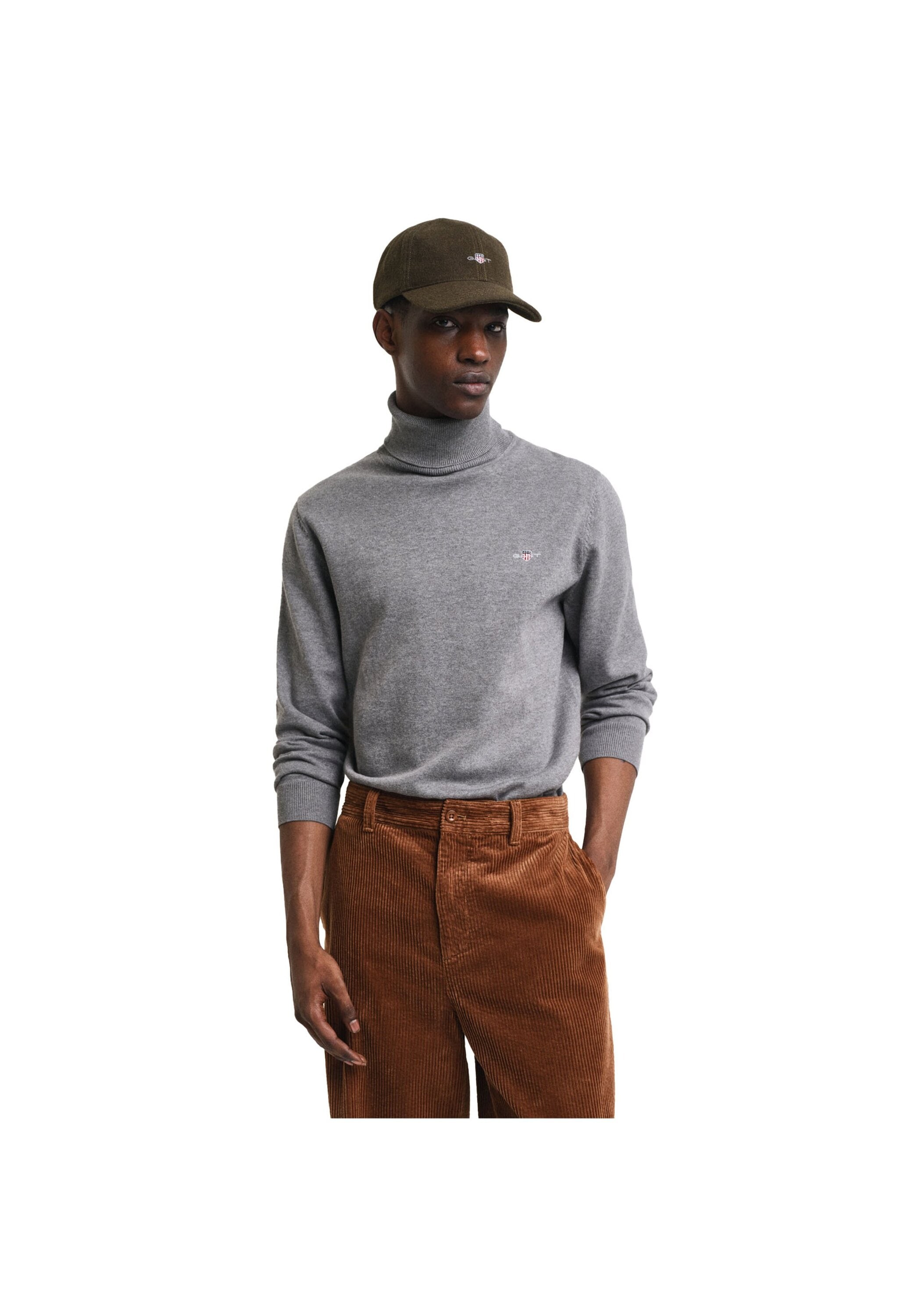 Gant Sweater »Strickpullover CLASSIC COTTON ROLLERNECK«