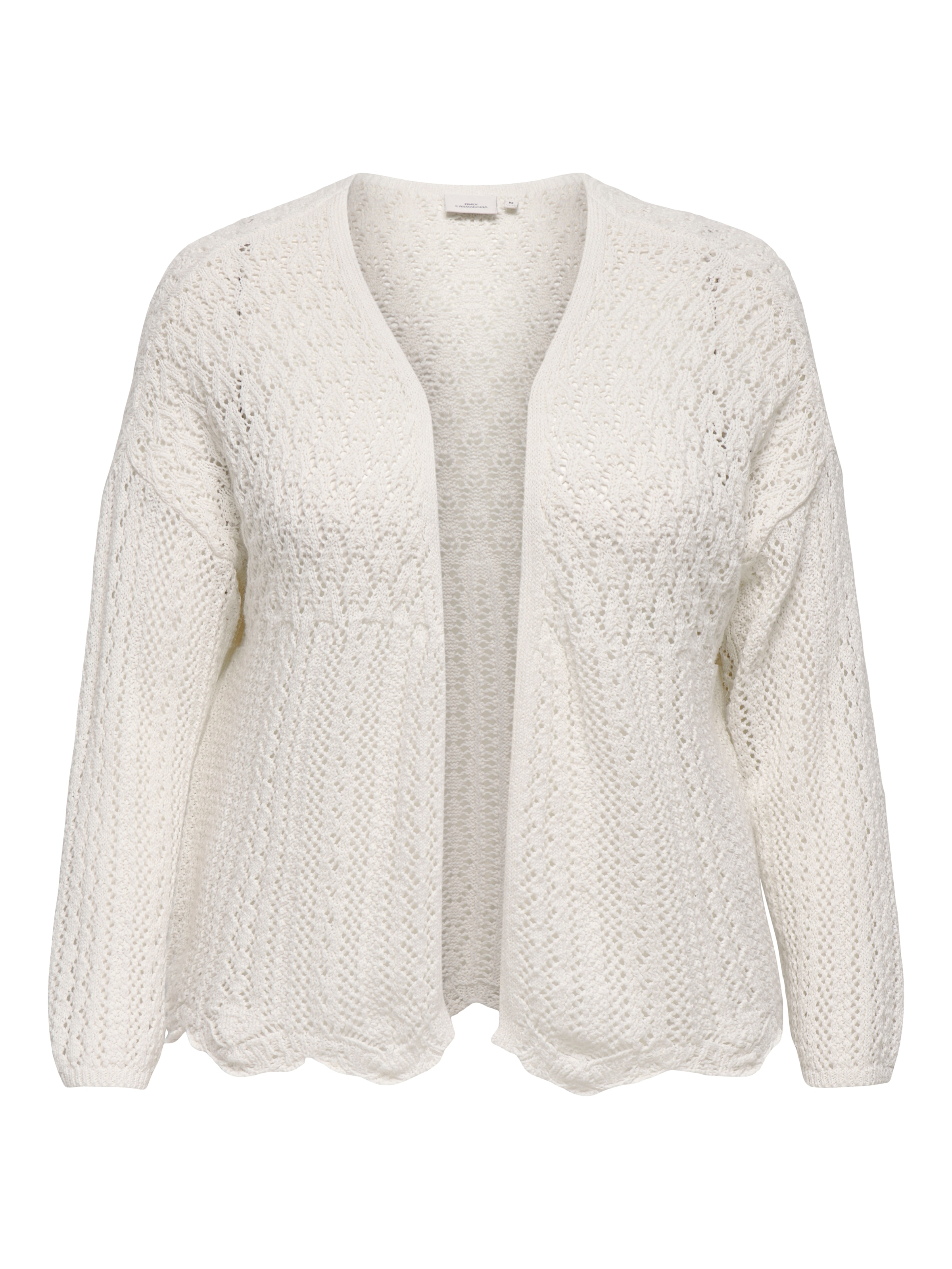 ONLY CARMAKOMA Strickjacke »CARNOLA 7/8 LIFE OPEN CARDIGAN KNT NOOS«