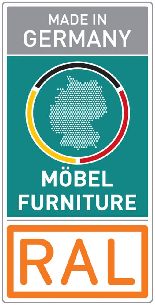 OTTO home Drehtürenschrank »Kleiderschrank Schrank Garderobe AGORDO mit Dekor- oder Hochglanzfront« in zwei Griff-Farben, Breiten 91-360 cm,  durchdachte Innenausstattung, in 7 Breiten und 2 Höhen MADE IN GERMANY