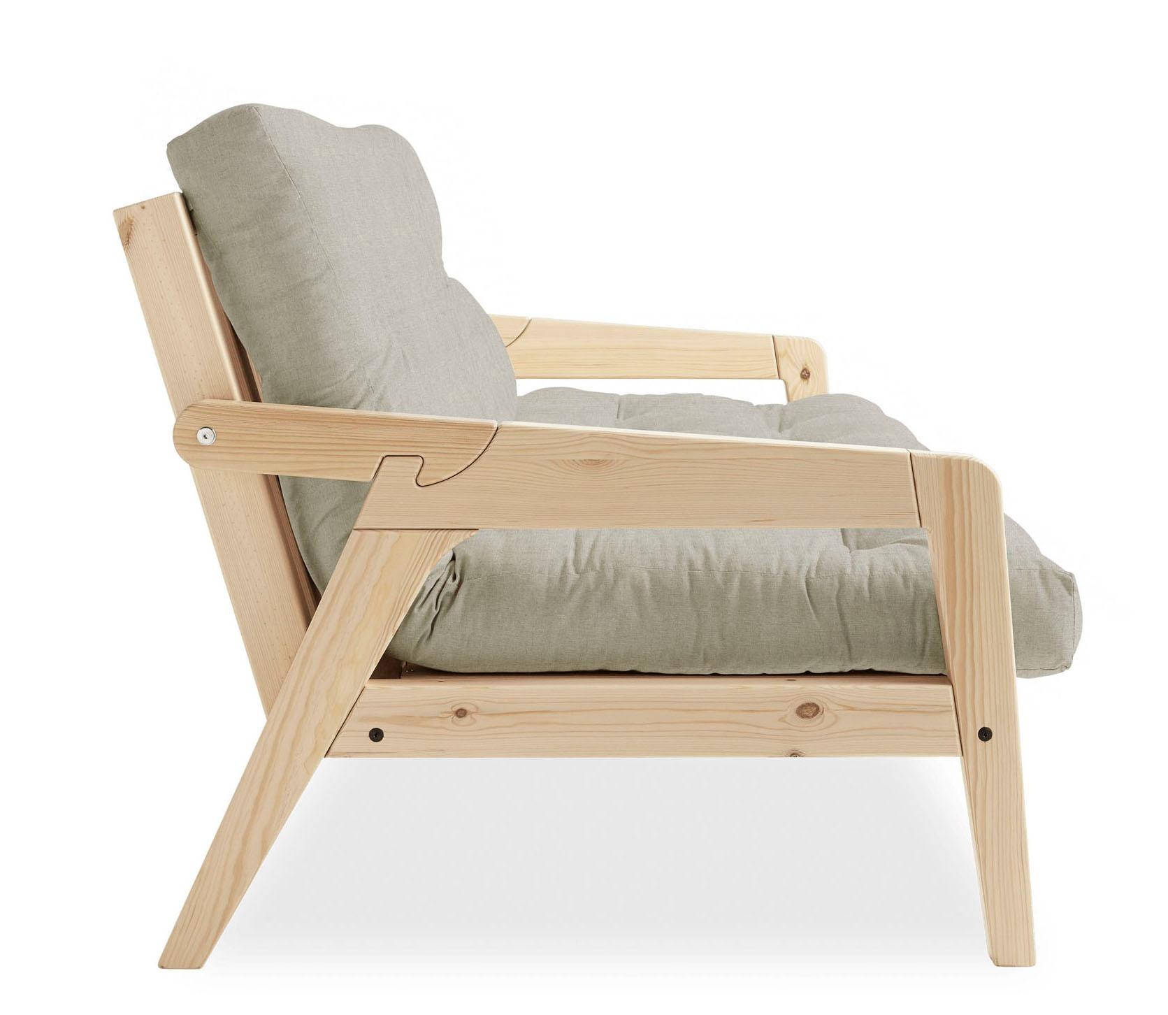 Karup Design Schlafsofa Mit Holzstruktur, inkl. Futonmatratze, Liegefläche 130x190 cm