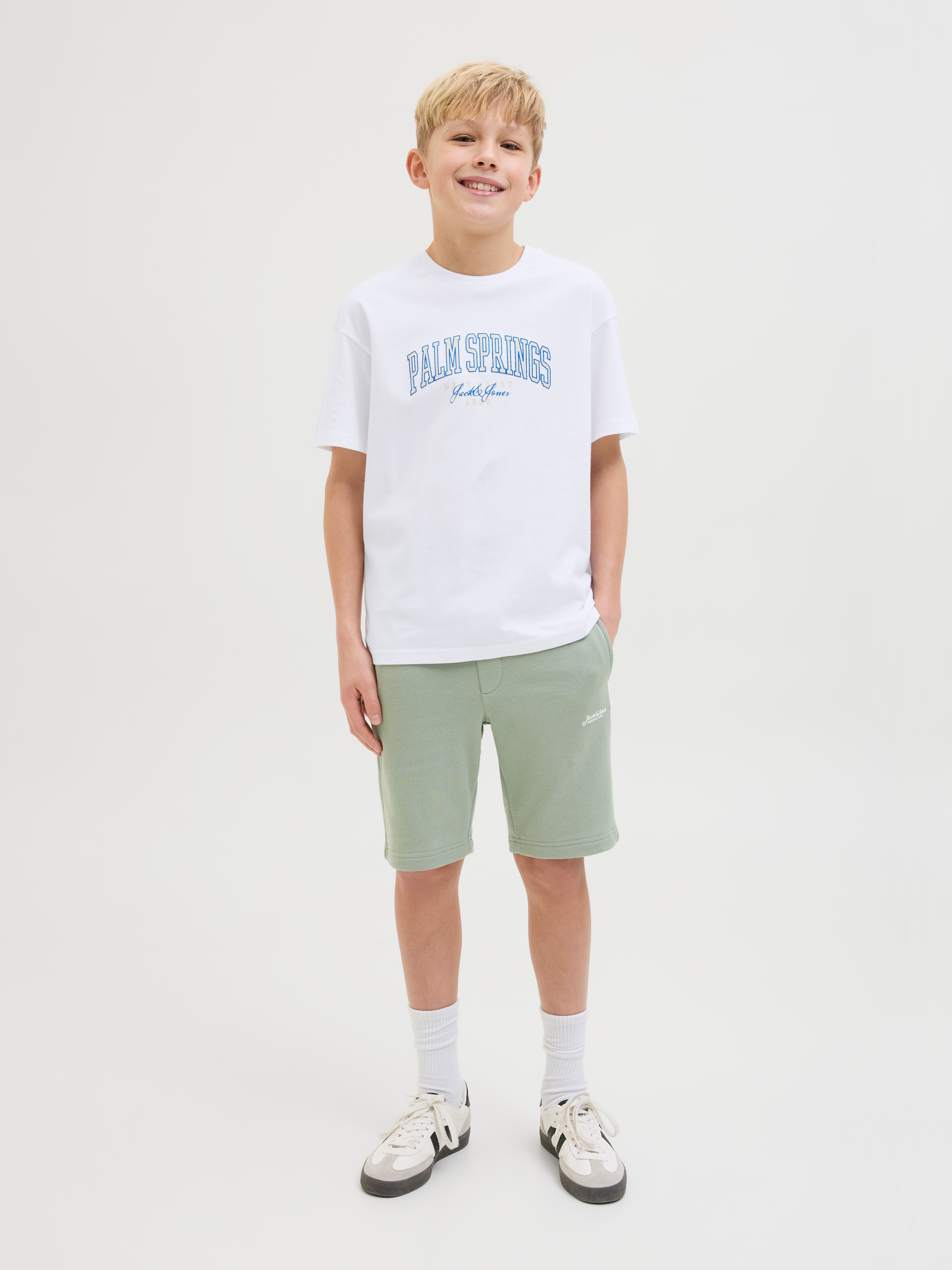 Jack & Jones Junior T-Shirt »JJDETROIT TEE SS CREW NECK JNR«