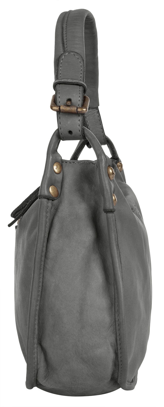 Samantha Look Henkeltasche, echt Leder, Made in Italy